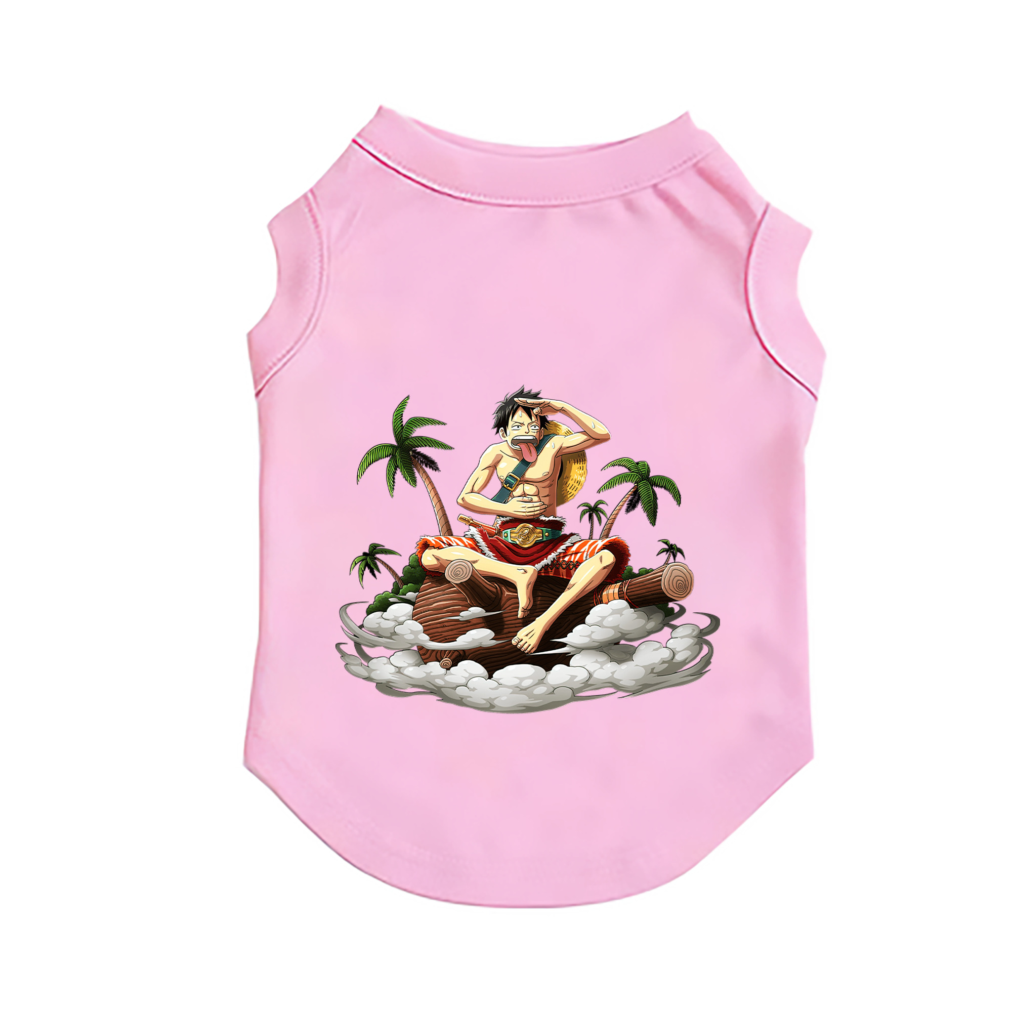 （画像用） ワンピース モンキー・D・ルフィ ONE PIECE Monkey D. Luffy ペット用ベスト