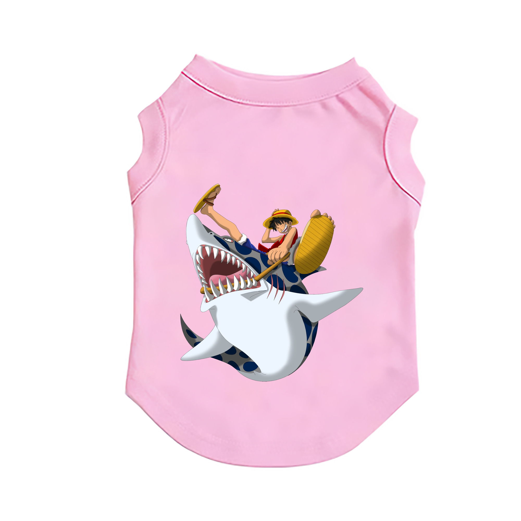 （画像用） ワンピース モンキー・D・ルフィ ONE PIECE Monkey D. Luffy ペット用ベスト