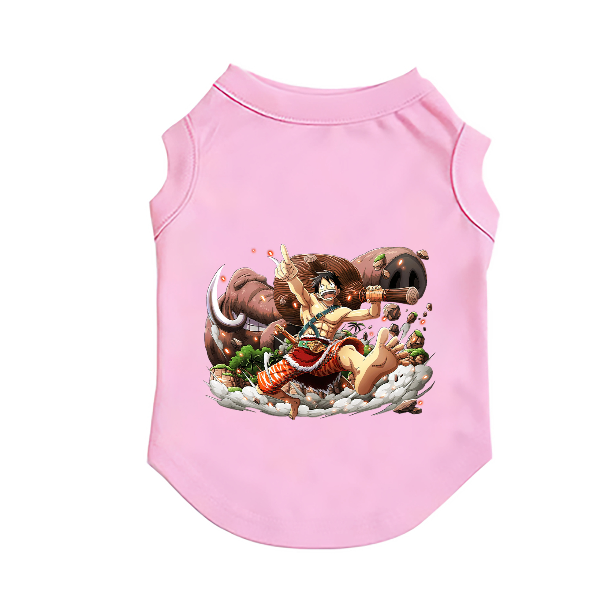 （画像用） ワンピース モンキー・D・ルフィ ONE PIECE Monkey D. Luffy ペット用ベスト