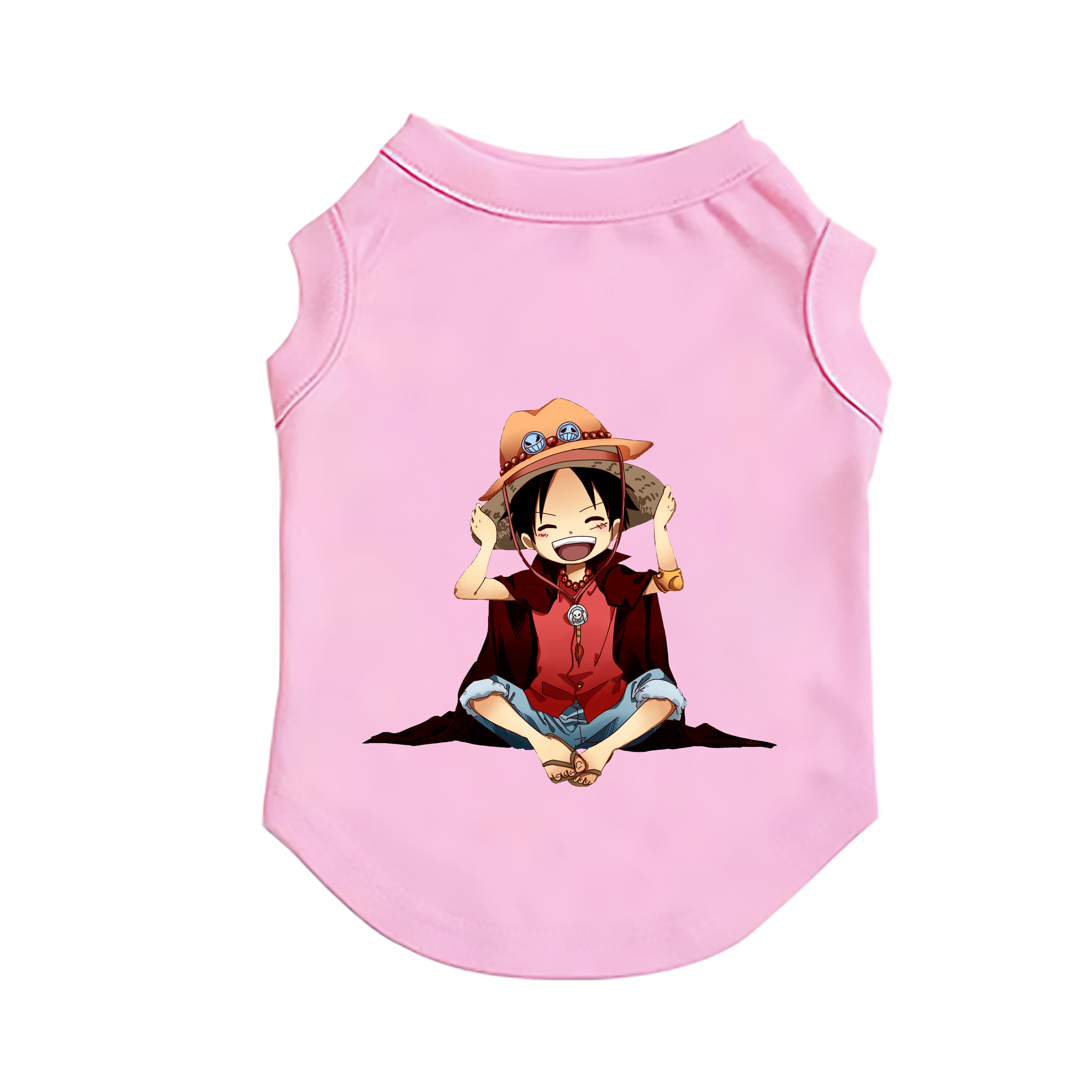 （画像用） ワンピース モンキー・D・ルフィ ONE PIECE Monkey D. Luffy ペット用ベスト