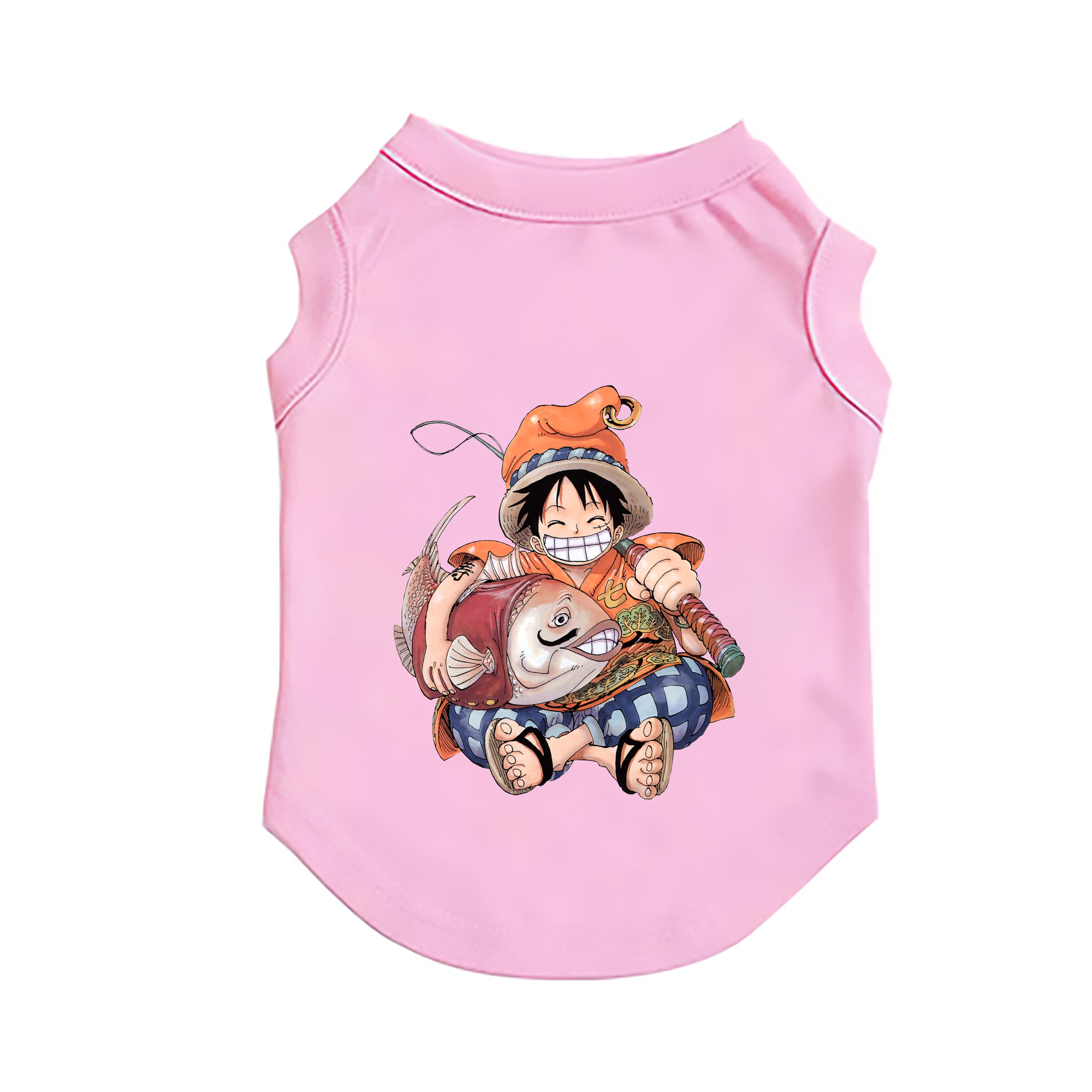 （画像用） ワンピース モンキー・D・ルフィ ONE PIECE Monkey D. Luffy ペット用ベスト