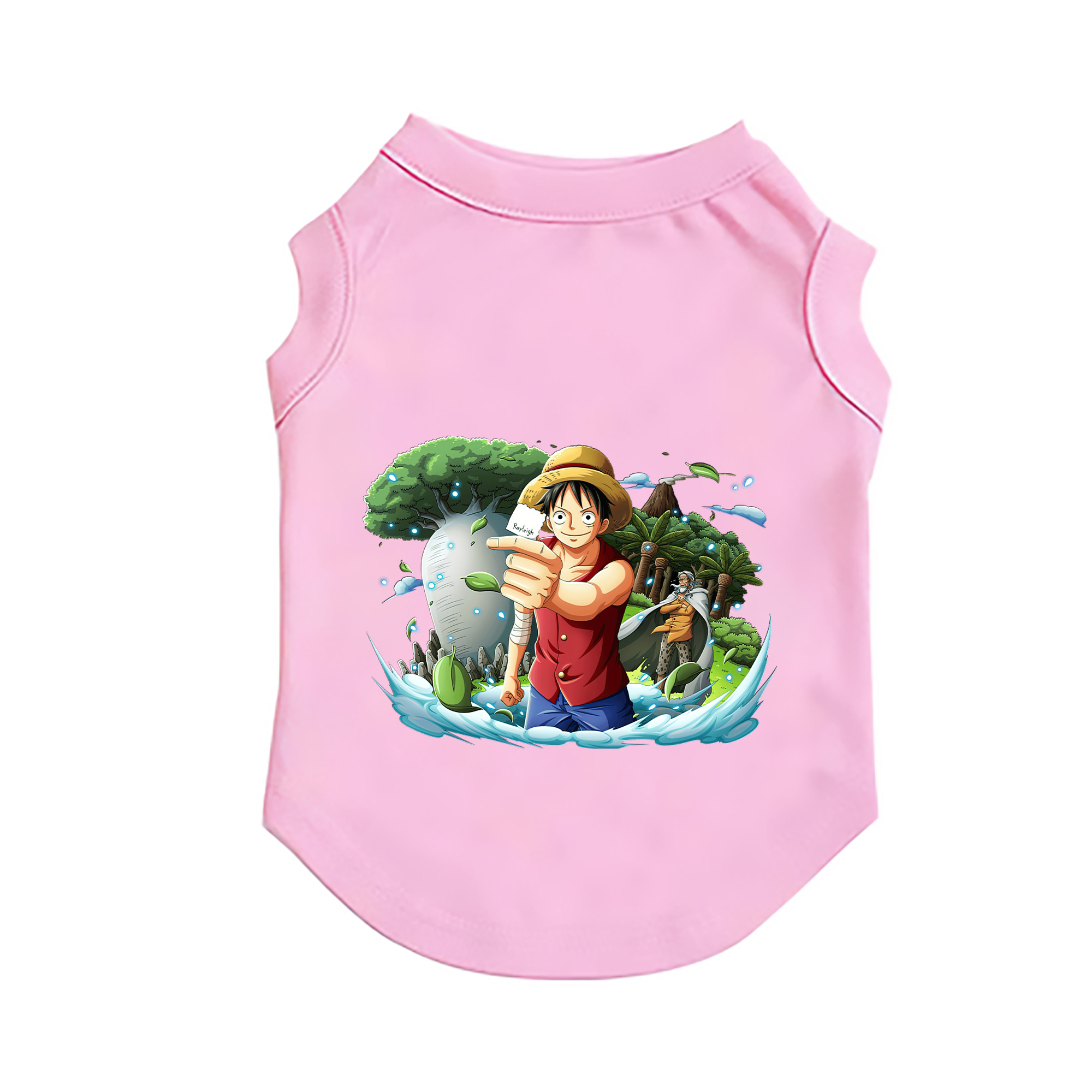 （画像用） ワンピース モンキー・D・ルフィ ONE PIECE Monkey D. Luffy ペット用ベスト