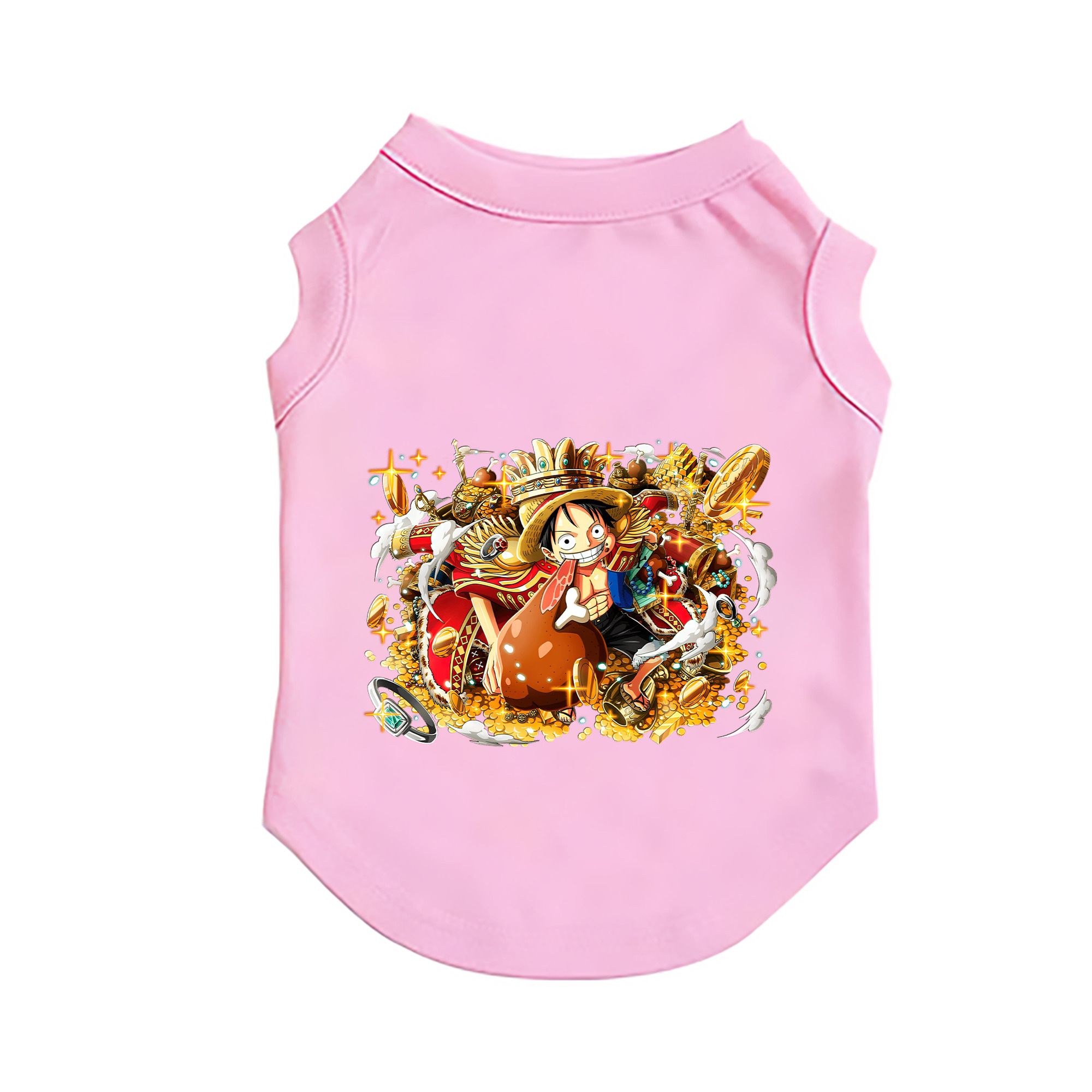 （画像用） ワンピース モンキー・D・ルフィ ONE PIECE Monkey D. Luffy ペット用ベスト