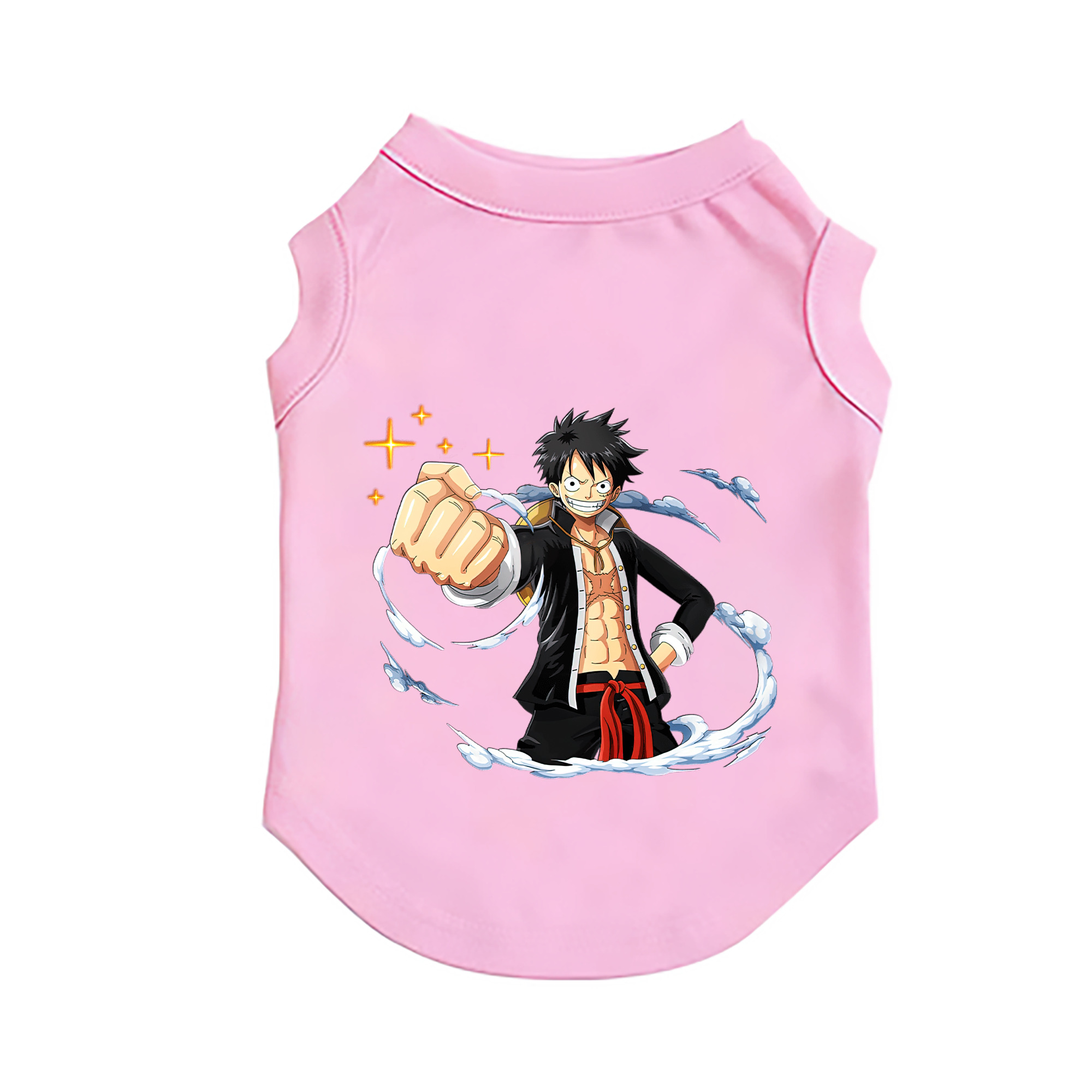 （画像用） ワンピース モンキー・D・ルフィ ONE PIECE Monkey D. Luffy ペット用ベスト