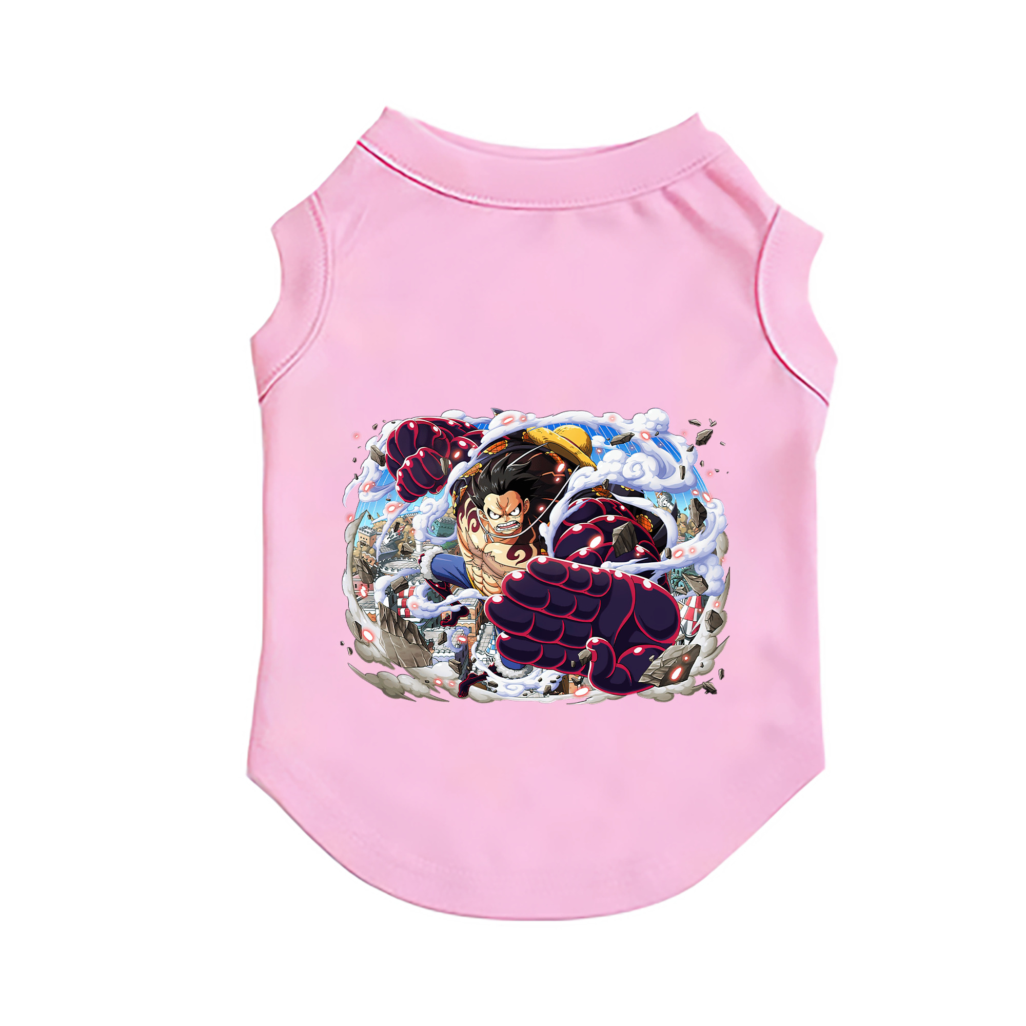 （画像用） ワンピース モンキー・D・ルフィ ONE PIECE Monkey D. Luffy ペット用ベスト