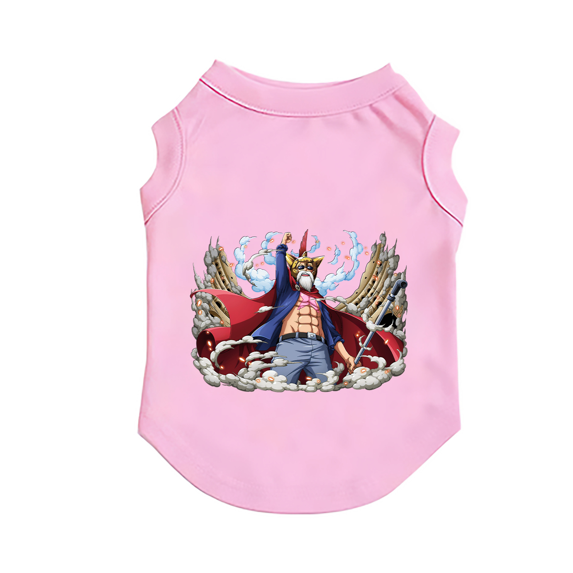（画像用） ワンピース モンキー・D・ルフィ ONE PIECE Monkey D. Luffy ペット用ベスト