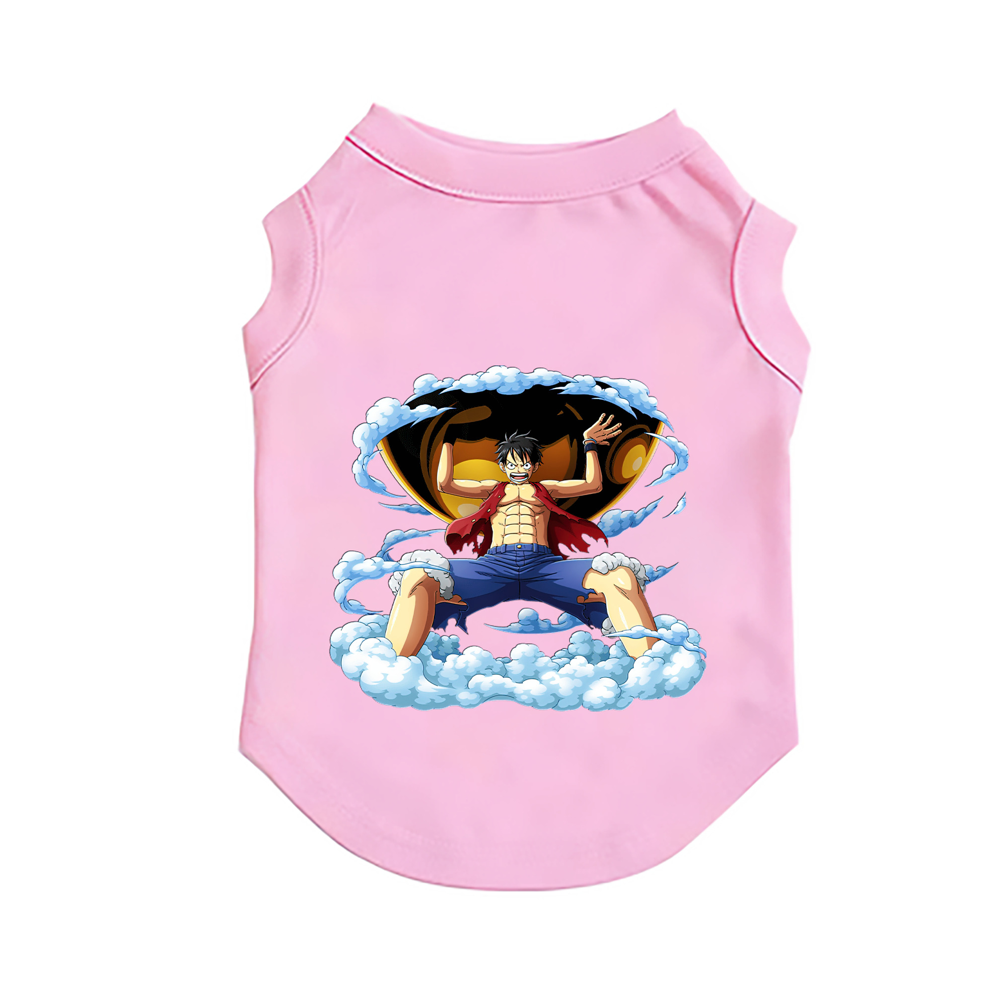 （画像用） ワンピース モンキー・D・ルフィ ONE PIECE Monkey D. Luffy ペット用ベスト