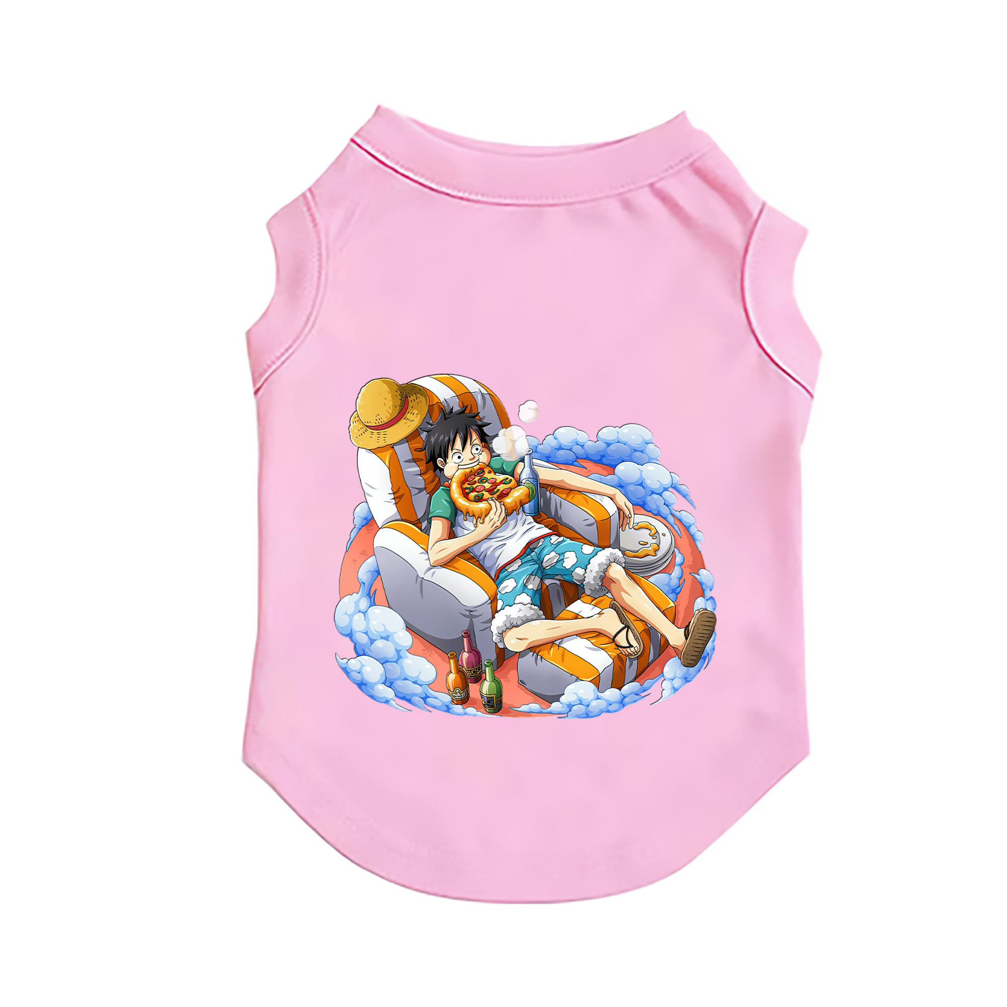 （画像用） ワンピース モンキー・D・ルフィ ONE PIECE Monkey D. Luffy ペット用ベスト