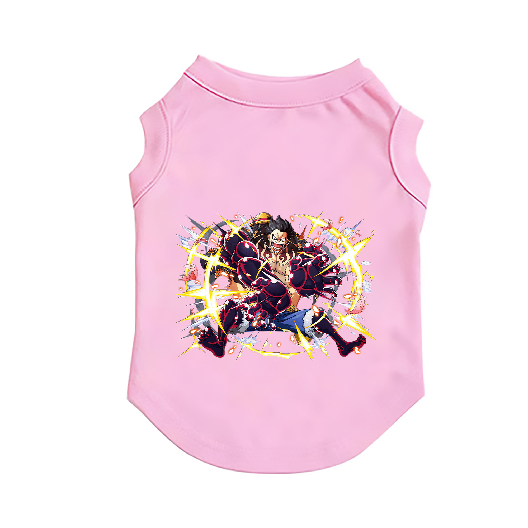 （画像用） ワンピース モンキー・D・ルフィ ONE PIECE Monkey D. Luffy ペット用ベスト