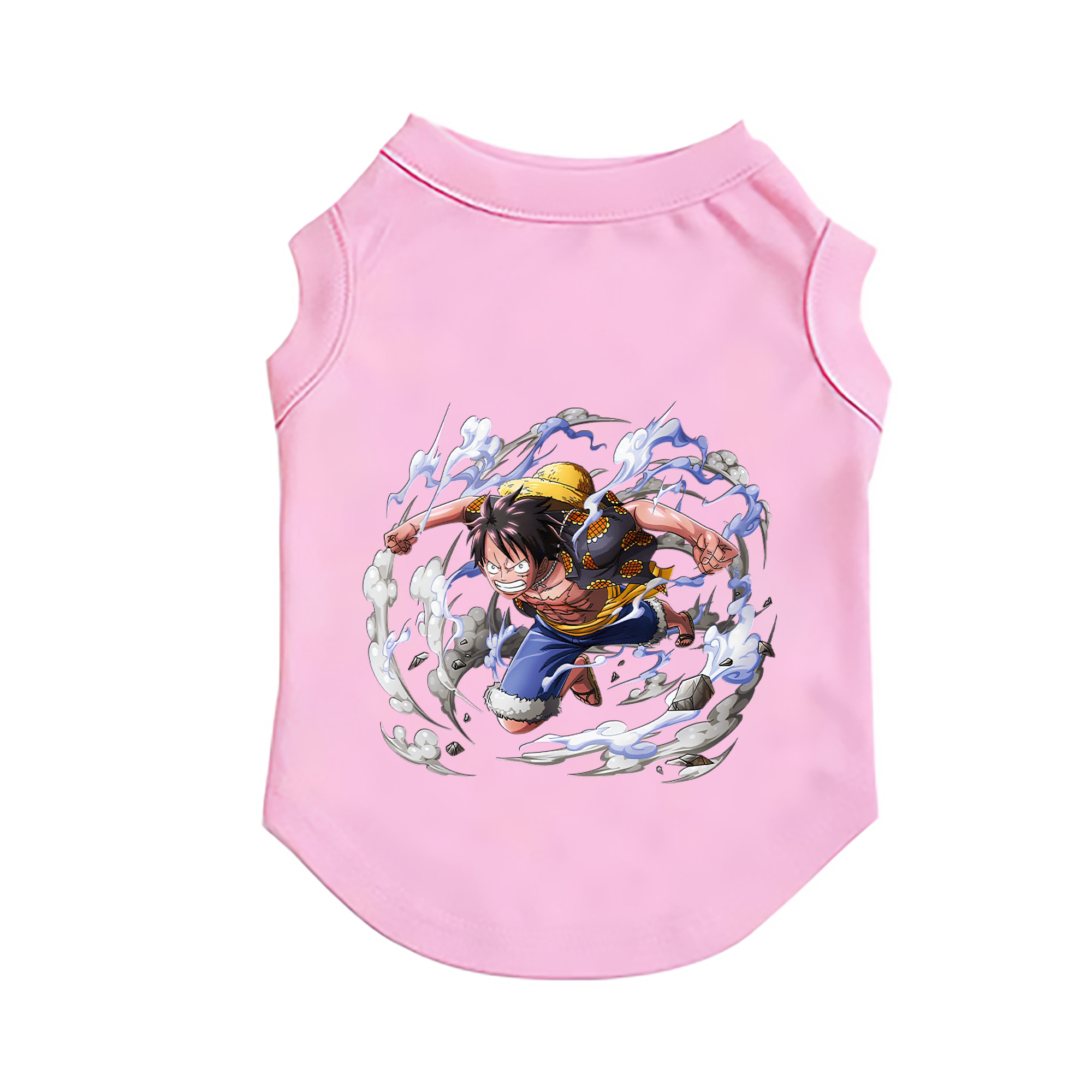 （画像用） ワンピース モンキー・D・ルフィ ONE PIECE Monkey D. Luffy ペット用ベスト