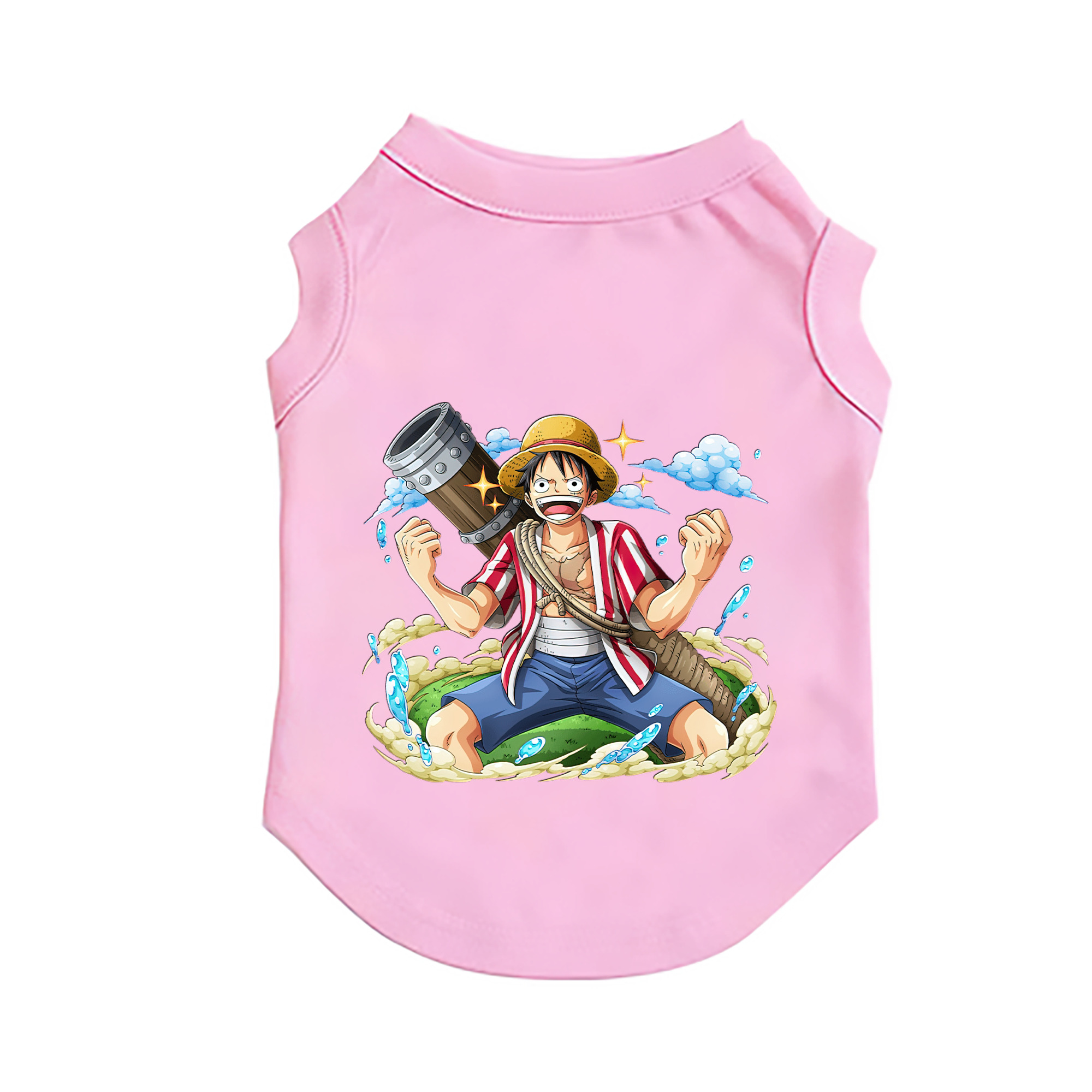 ワンピース モンキー・D・ルフィ ONE PIECE Monkey D. Luffy ペット用ベスト