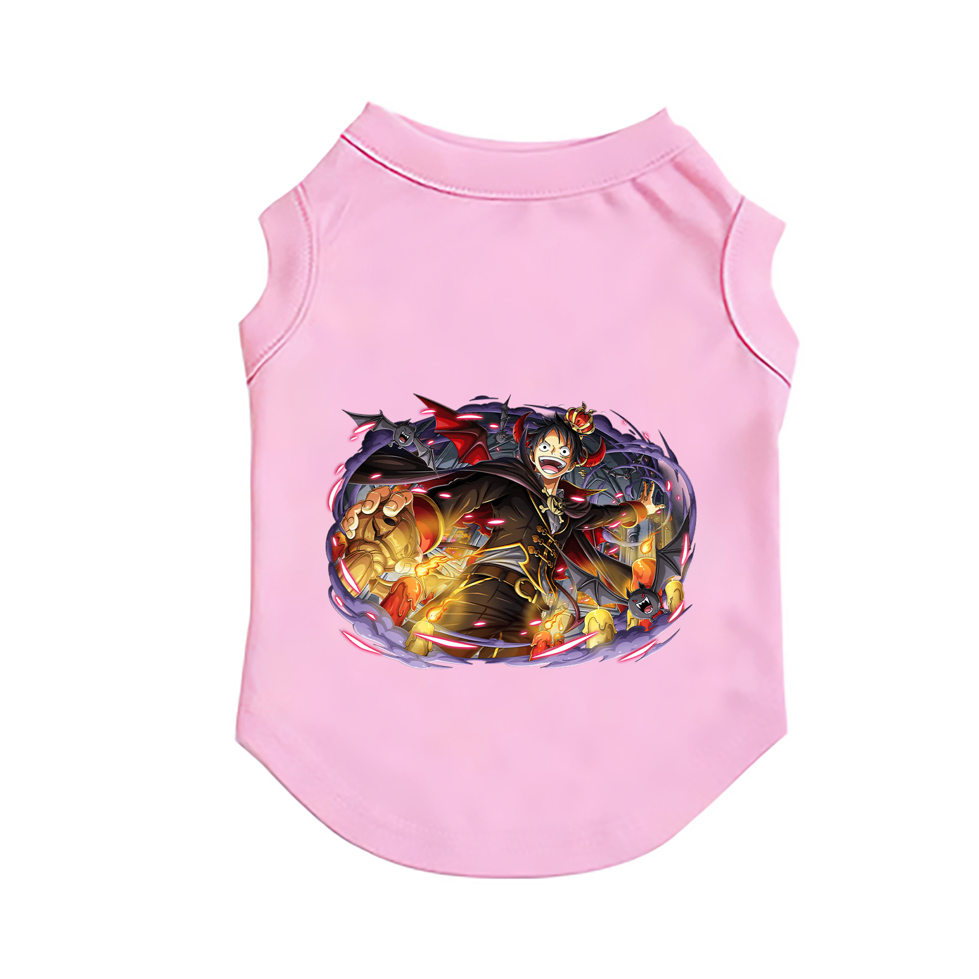 （画像用） ワンピース モンキー・D・ルフィ ONE PIECE Monkey D. Luffy ペット用ベスト