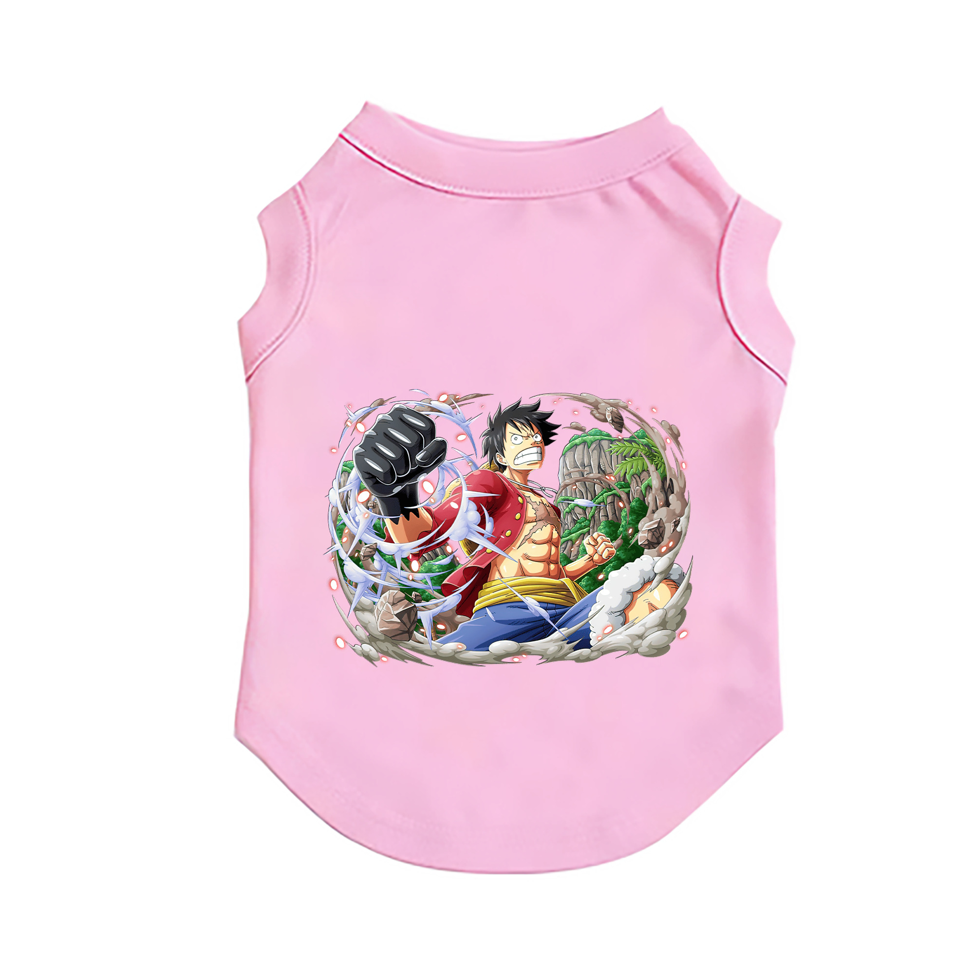 （画像用） ワンピース モンキー・D・ルフィ ONE PIECE Monkey D. Luffy ペット用ベスト