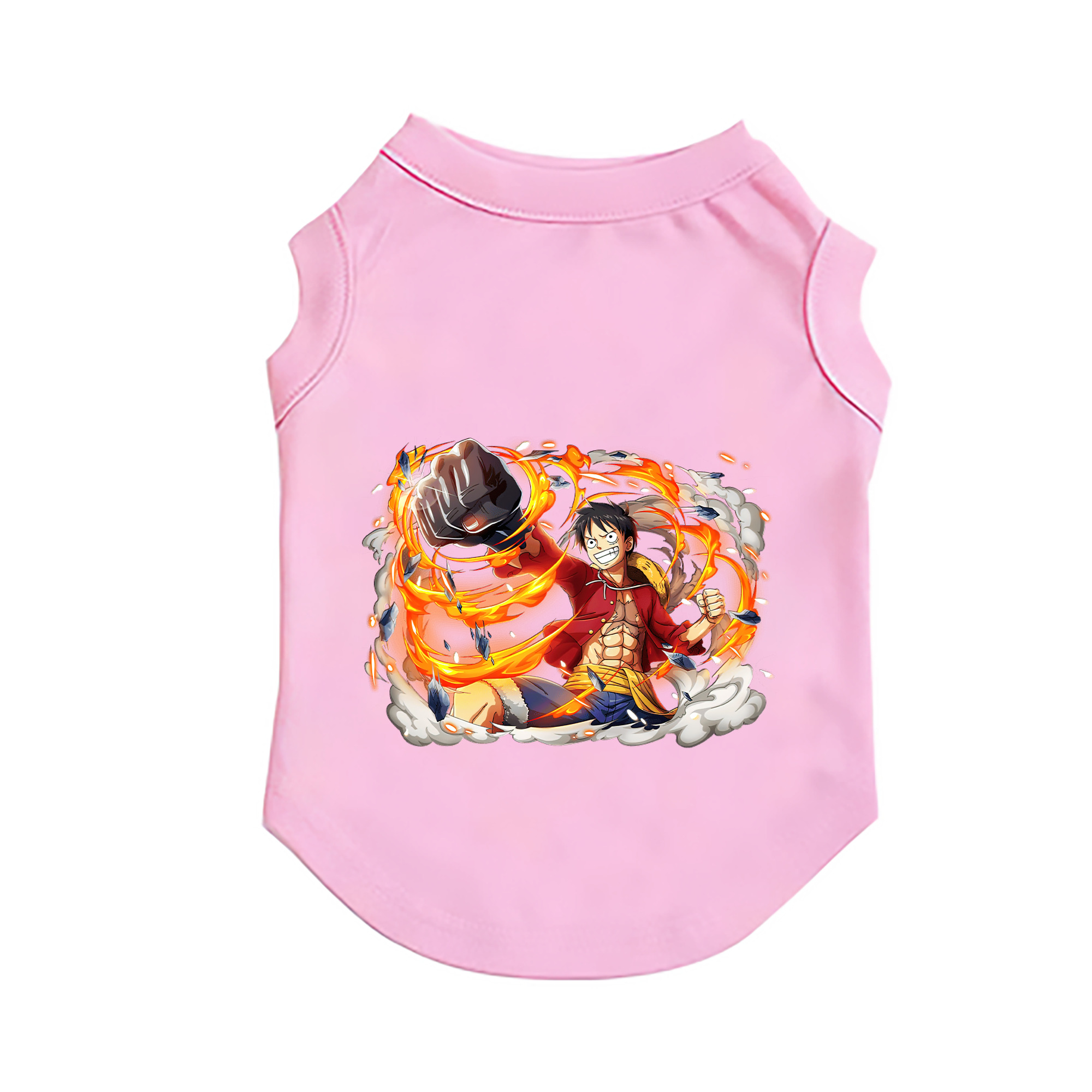 （画像用） ワンピース モンキー・D・ルフィ ONE PIECE Monkey D. Luffy ペット用ベスト
