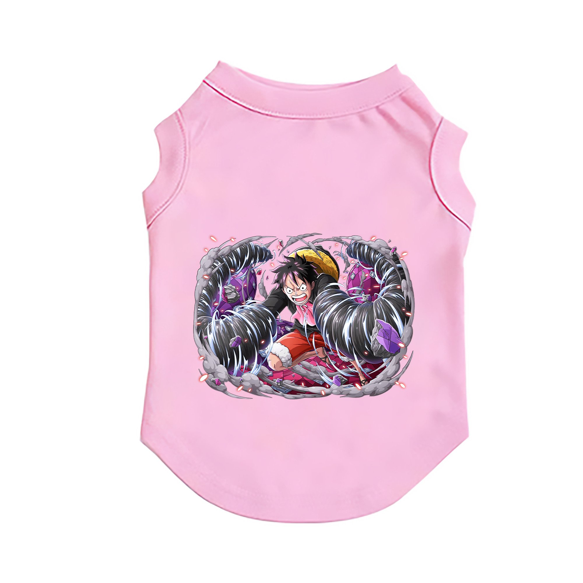 （画像用） ワンピース モンキー・D・ルフィ ONE PIECE Monkey D. Luffy ペット用ベスト