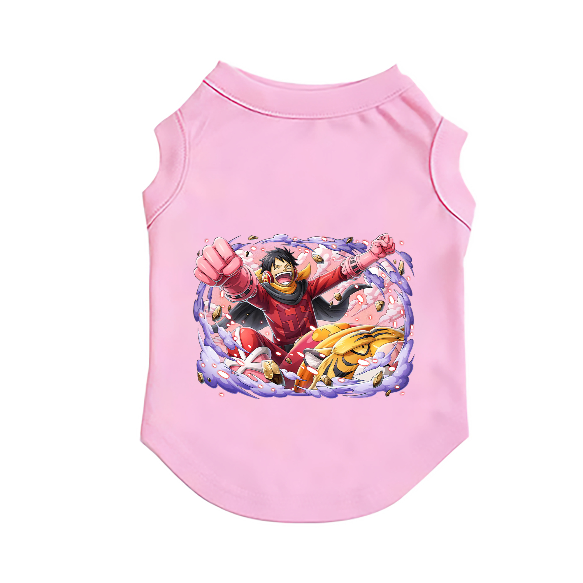 （画像用） ワンピース モンキー・D・ルフィ ONE PIECE Monkey D. Luffy ペット用ベスト
