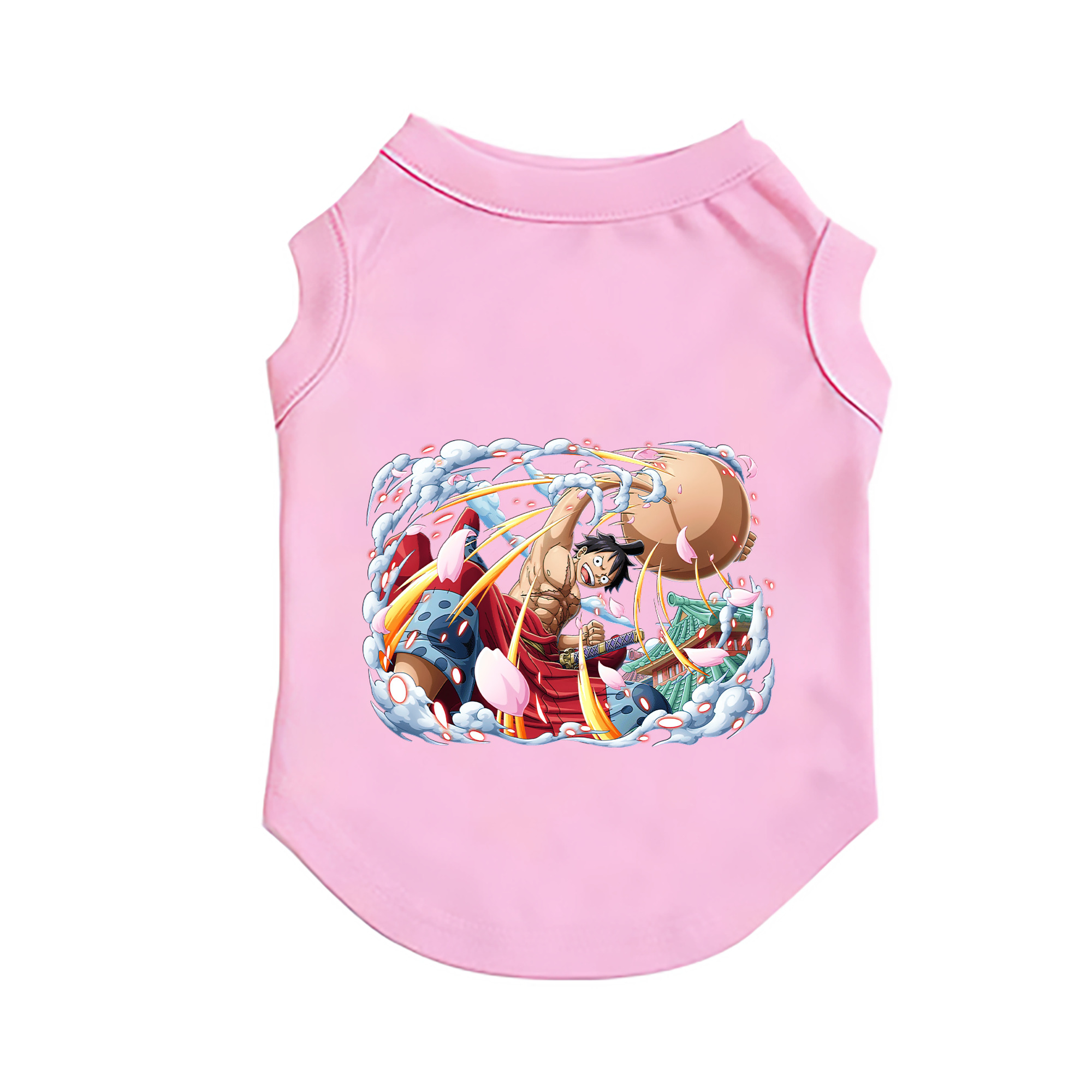 （画像用） ワンピース モンキー・D・ルフィ ONE PIECE Monkey D. Luffy ペット用ベスト
