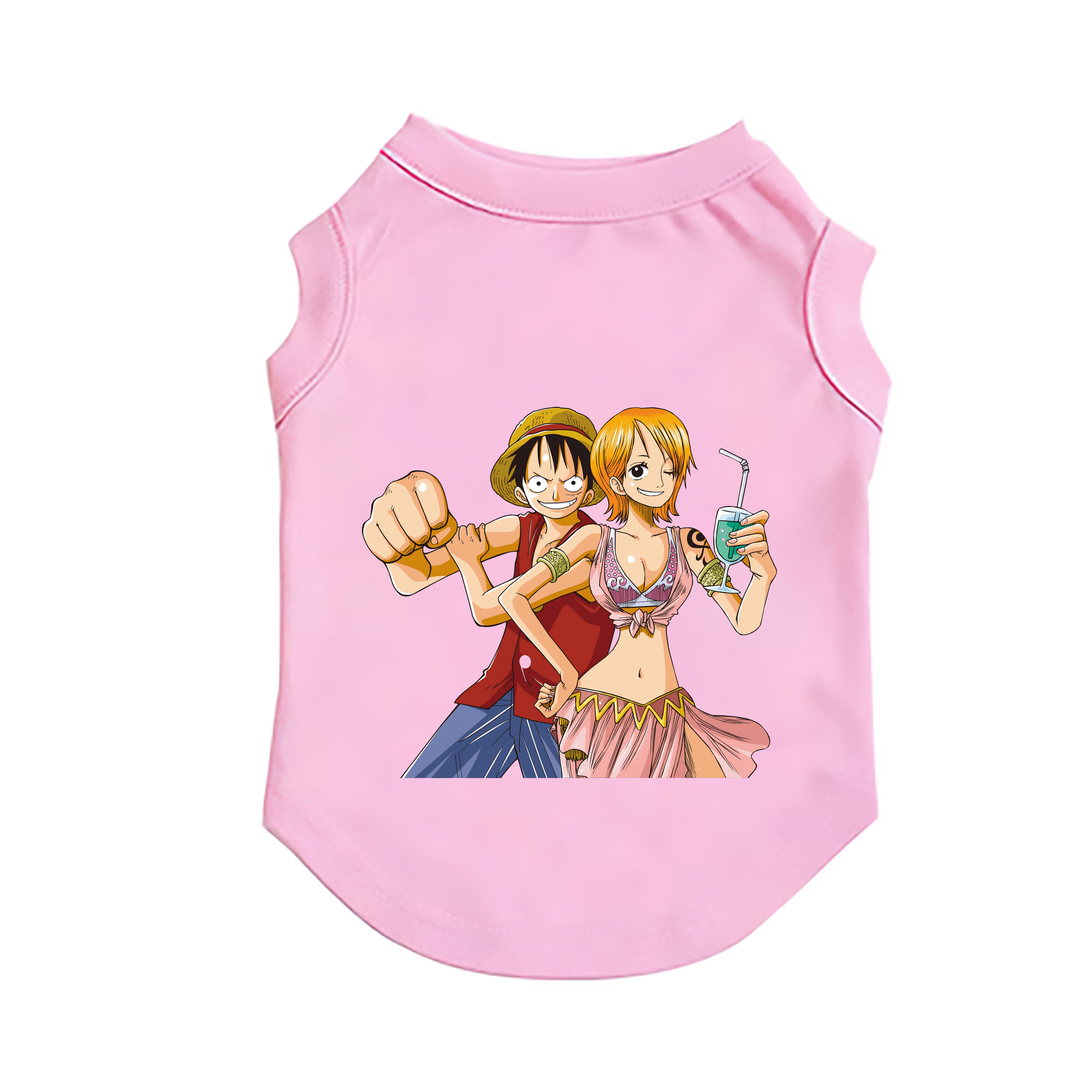 （画像用） ワンピース モンキー・D・ルフィ ONE PIECE Monkey D. Luffy ペット用ベスト