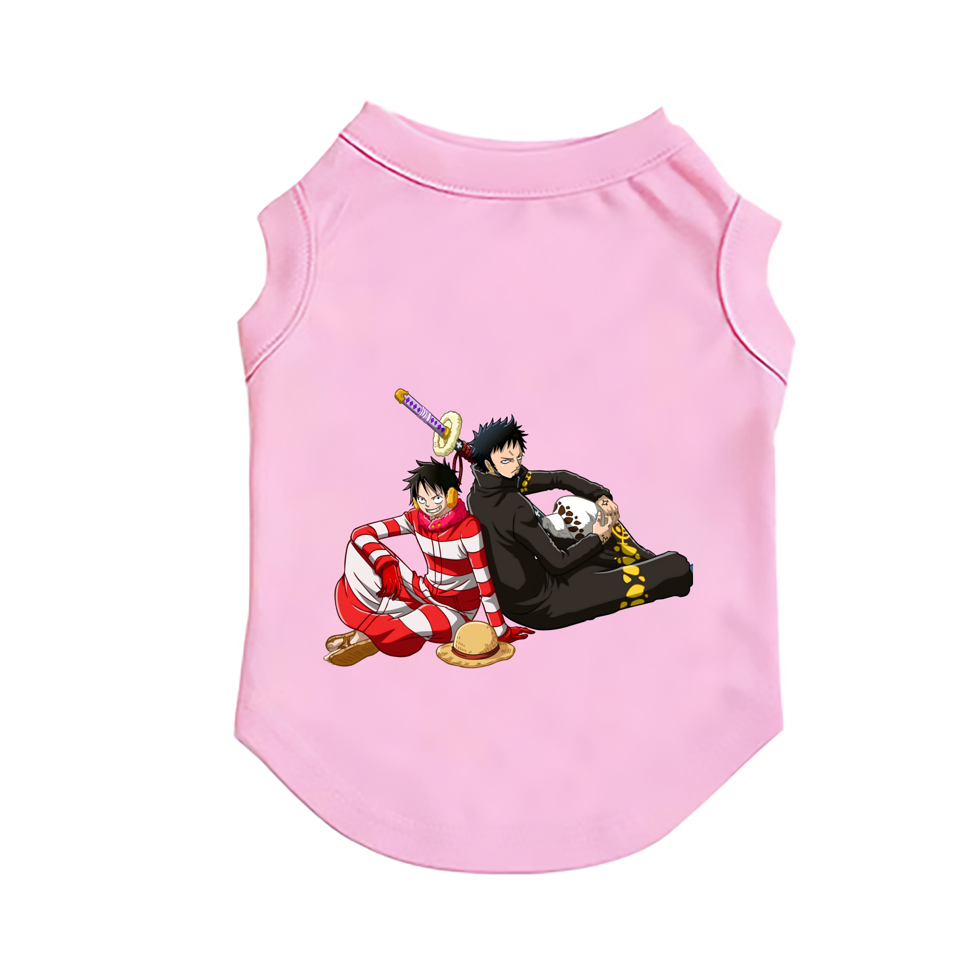（画像用） ワンピース モンキー・D・ルフィ ONE PIECE Monkey D. Luffy ペット用ベスト