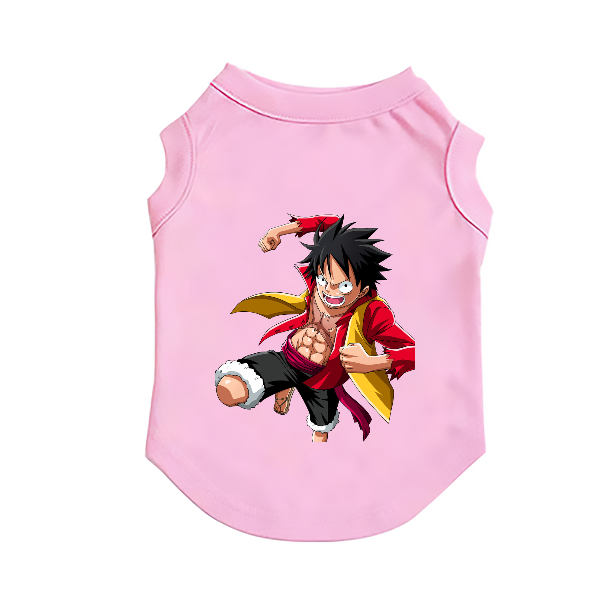 （画像用） ワンピース モンキー・D・ルフィ ONE PIECE Monkey D. Luffy ペット用ベスト