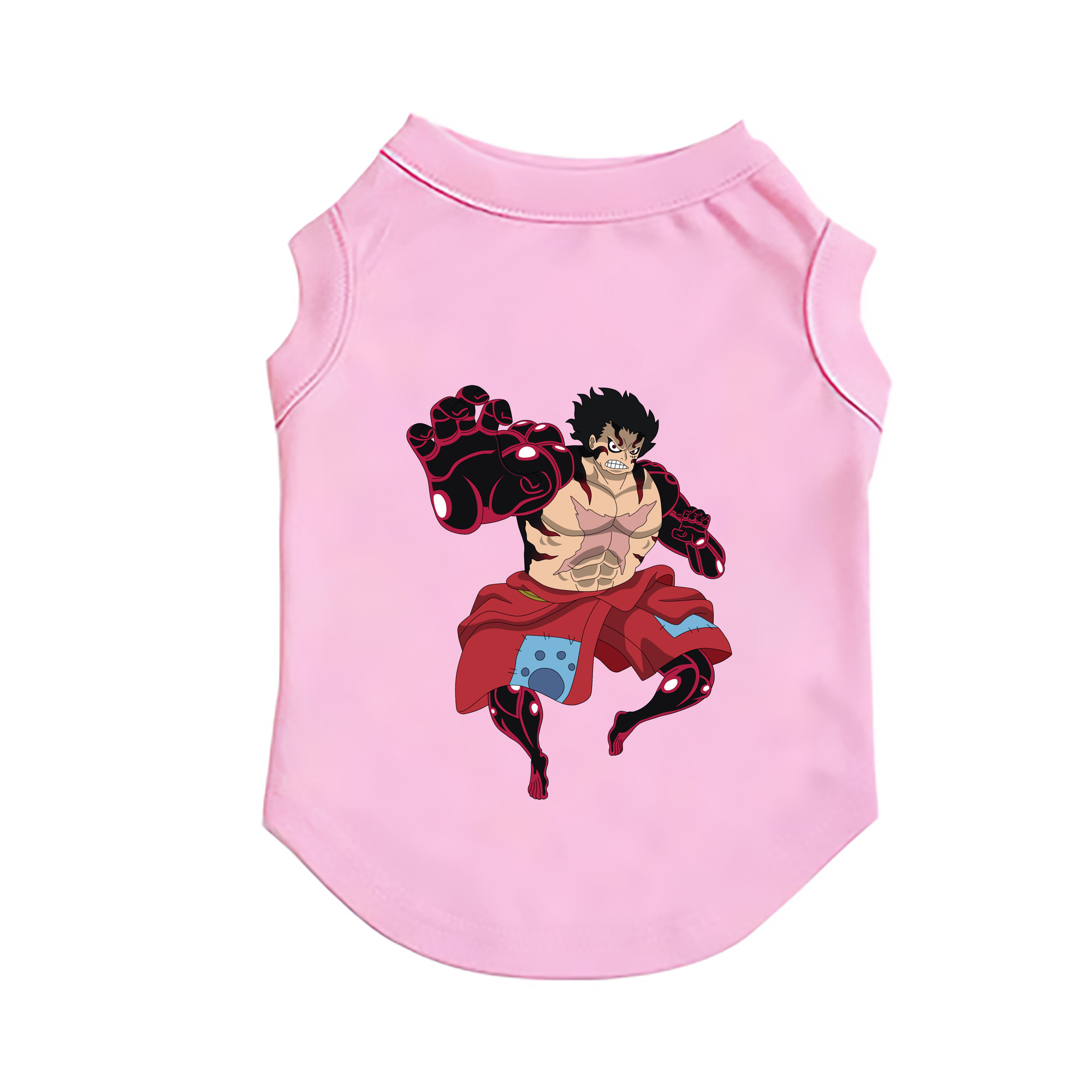 （画像用） ワンピース モンキー・D・ルフィ ONE PIECE Monkey D. Luffy ペット用ベスト