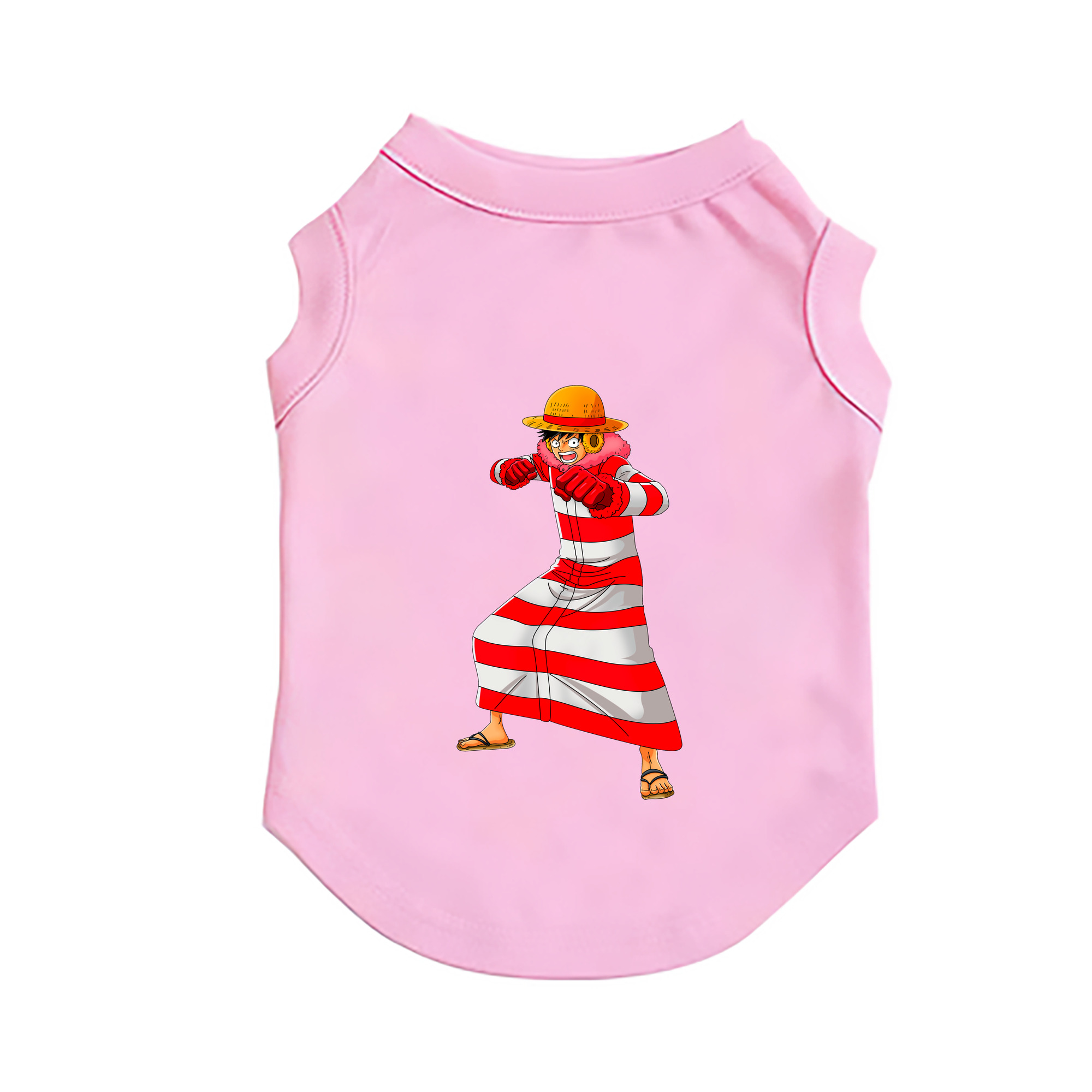 （画像用） ワンピース モンキー・D・ルフィ ONE PIECE Monkey D. Luffy ペット用ベスト