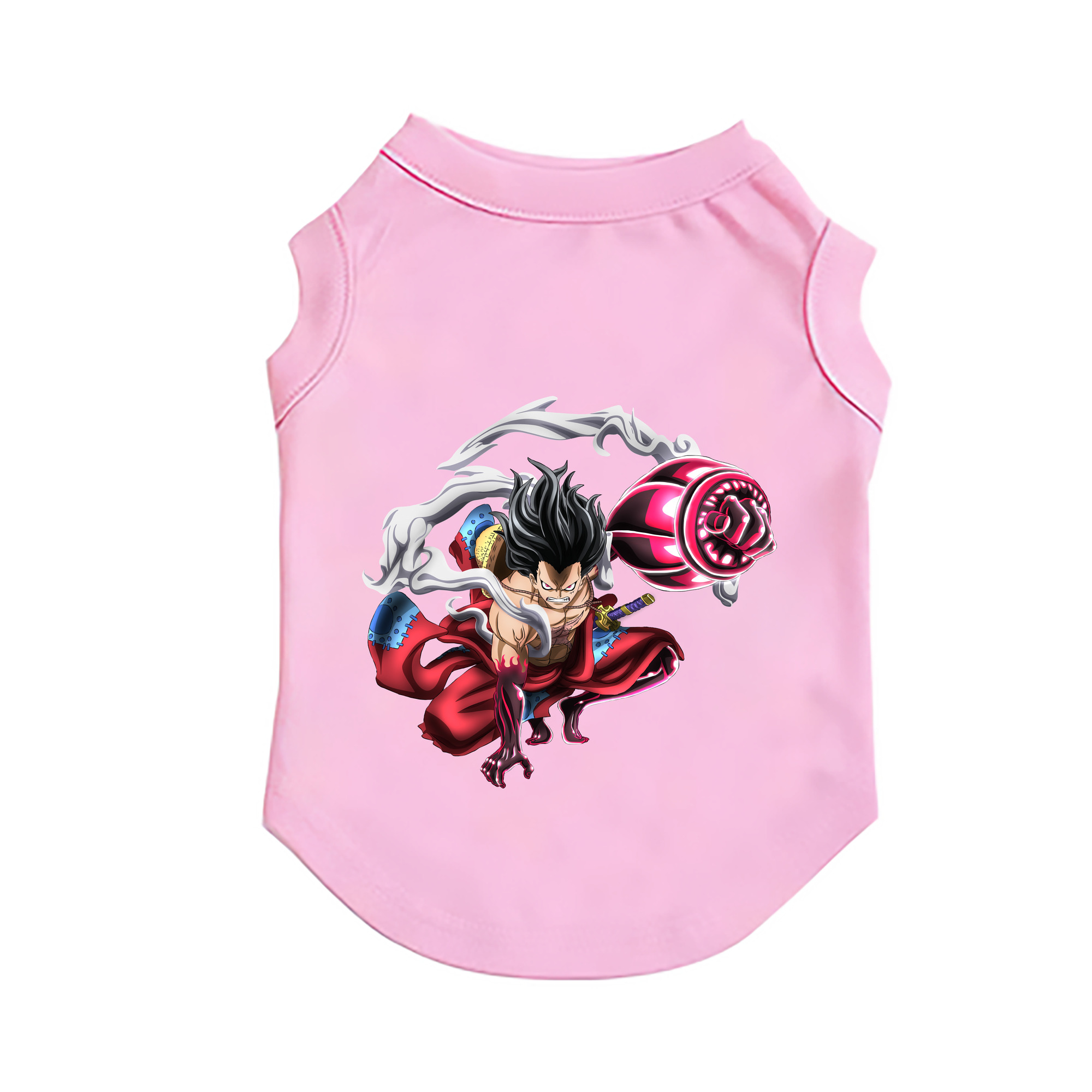 （画像用） ワンピース モンキー・D・ルフィ ONE PIECE Monkey D. Luffy ペット用ベスト