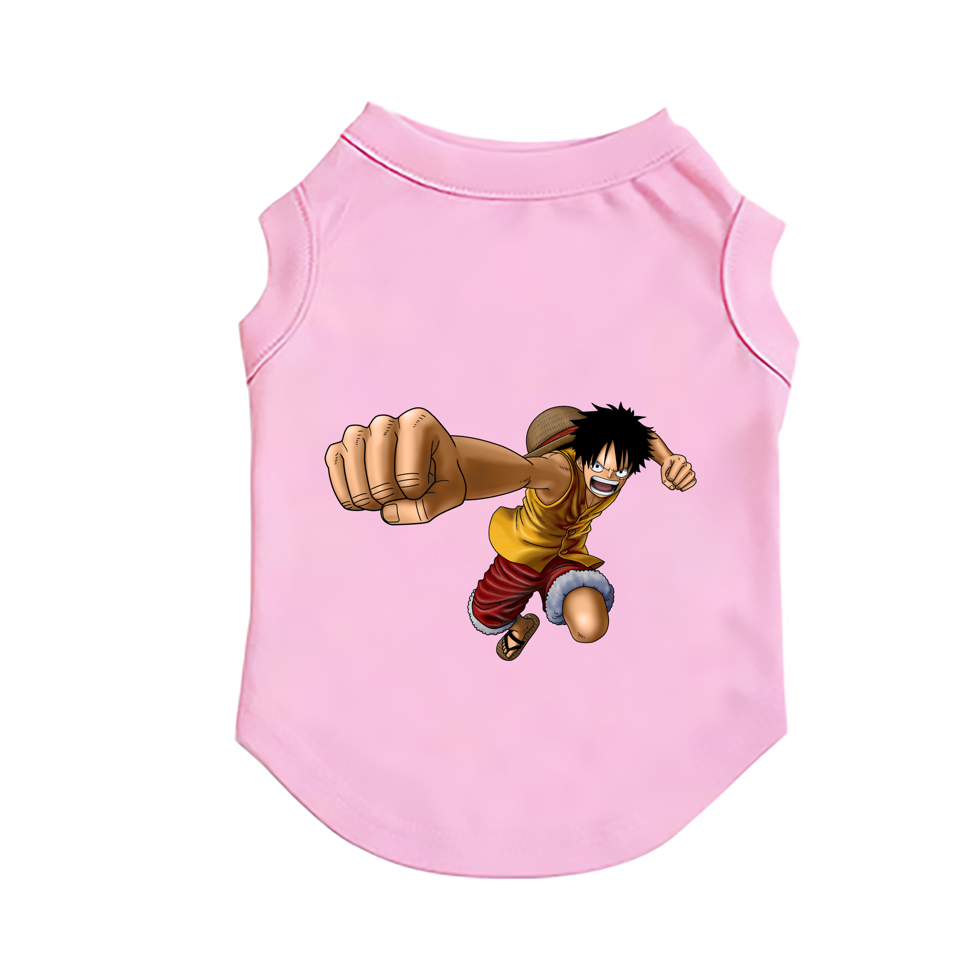 （画像用） ワンピース モンキー・D・ルフィ ONE PIECE Monkey D. Luffy ペット用ベスト