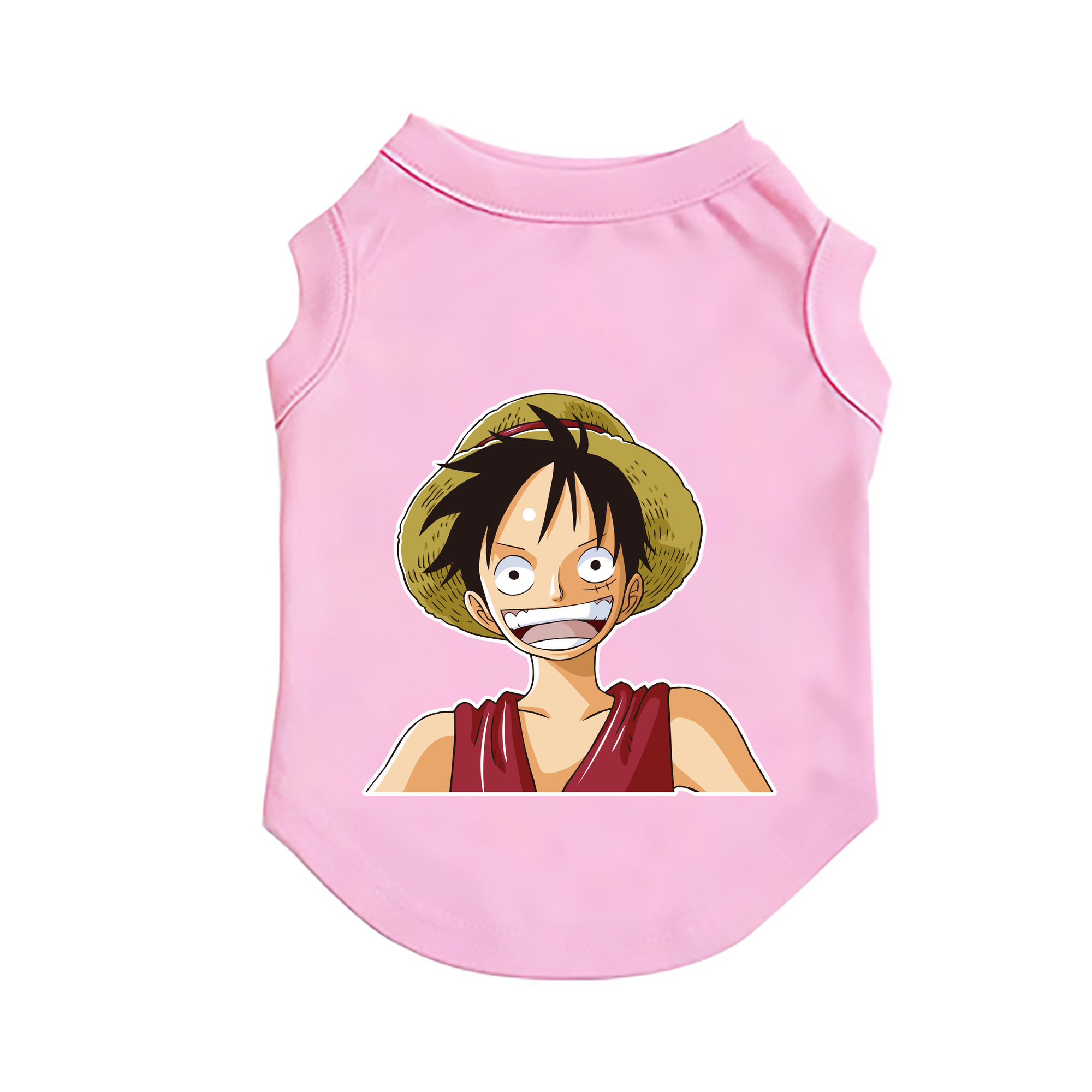 （画像用） ワンピース モンキー・D・ルフィ ONE PIECE Monkey D. Luffy ペット用ベスト