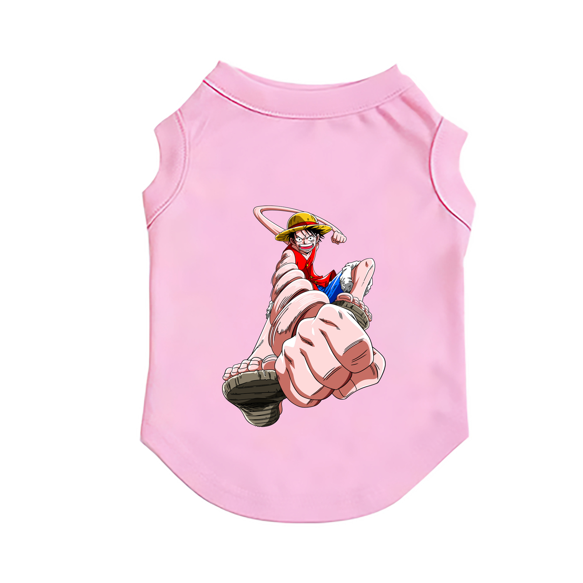 （画像用） ワンピース モンキー・D・ルフィ ONE PIECE Monkey D. Luffy ペット用ベスト