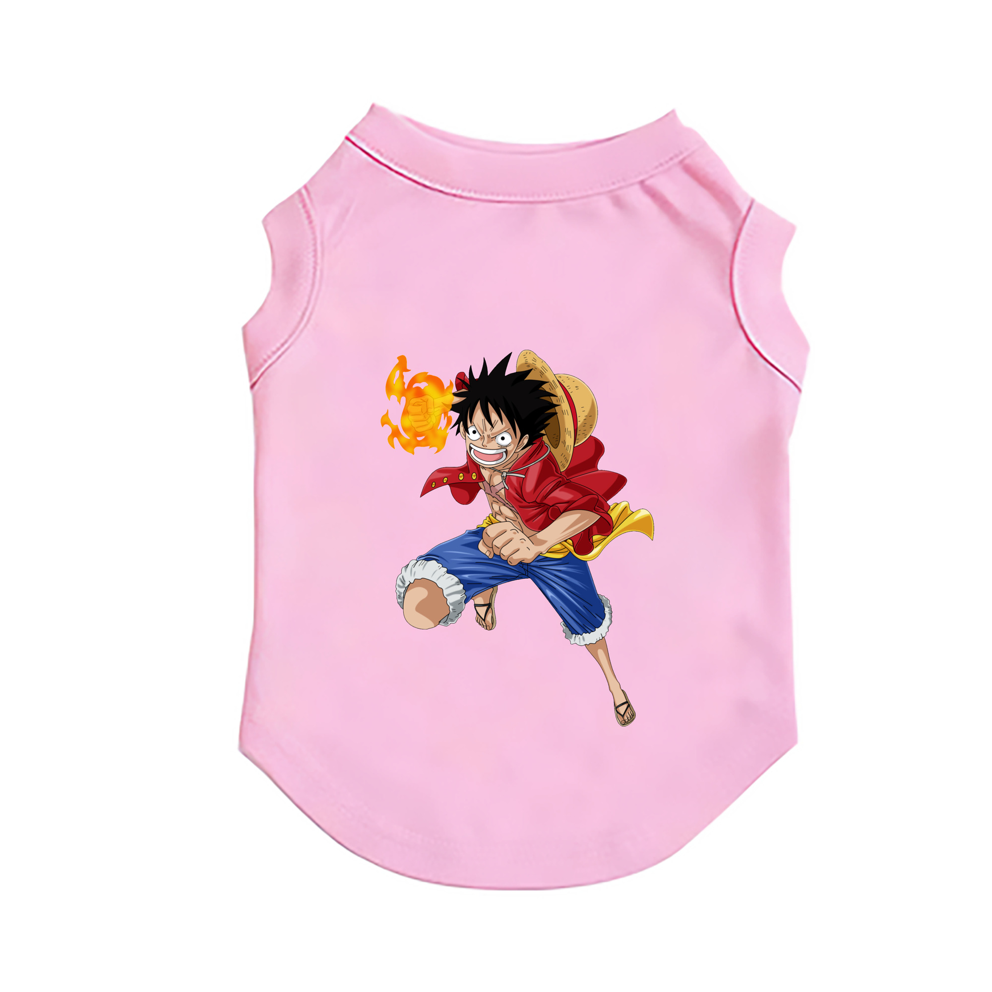 （画像用） ワンピース モンキー・D・ルフィ ONE PIECE Monkey D. Luffy ペット用ベスト