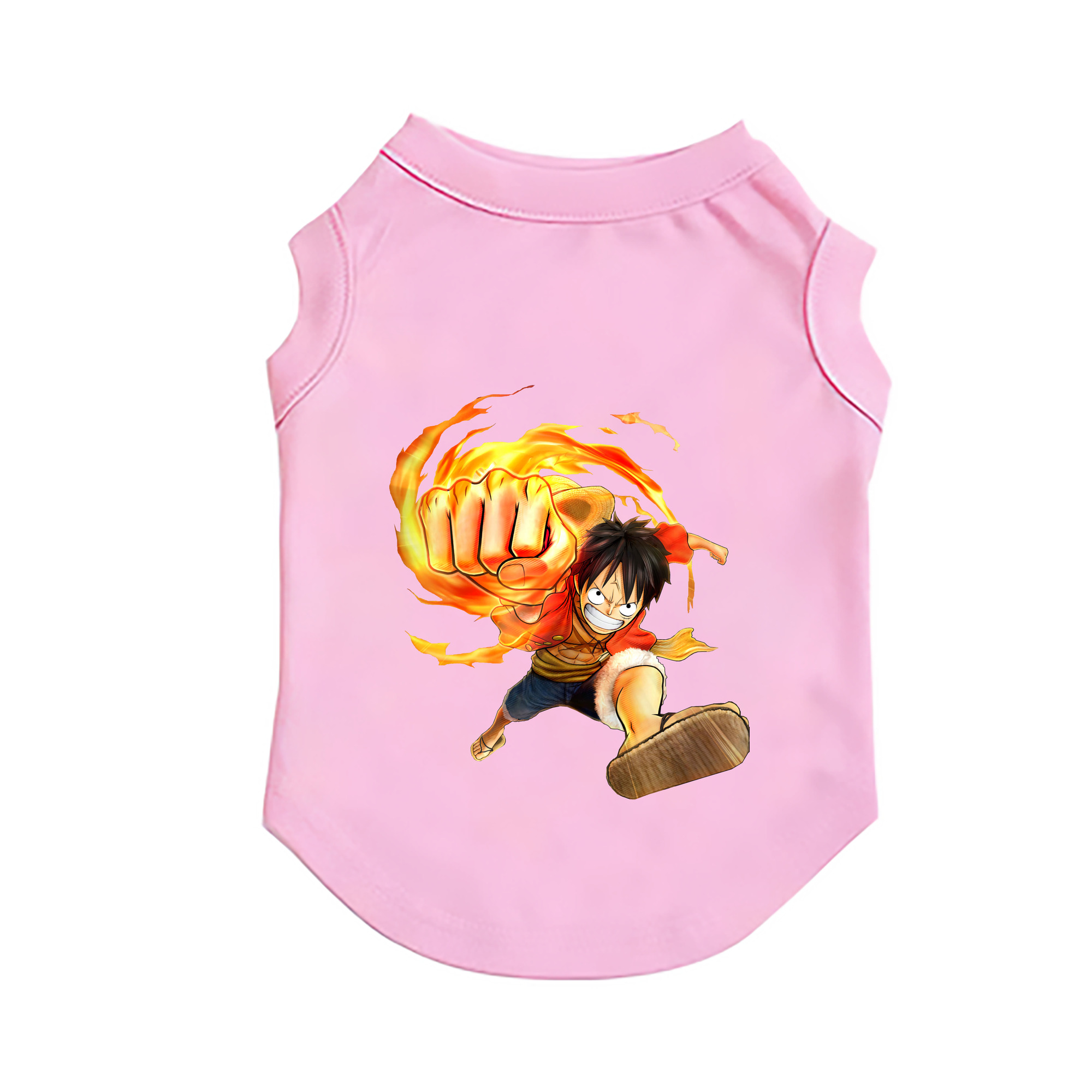 （画像用） ワンピース モンキー・D・ルフィ ONE PIECE Monkey D. Luffy ペット用ベスト