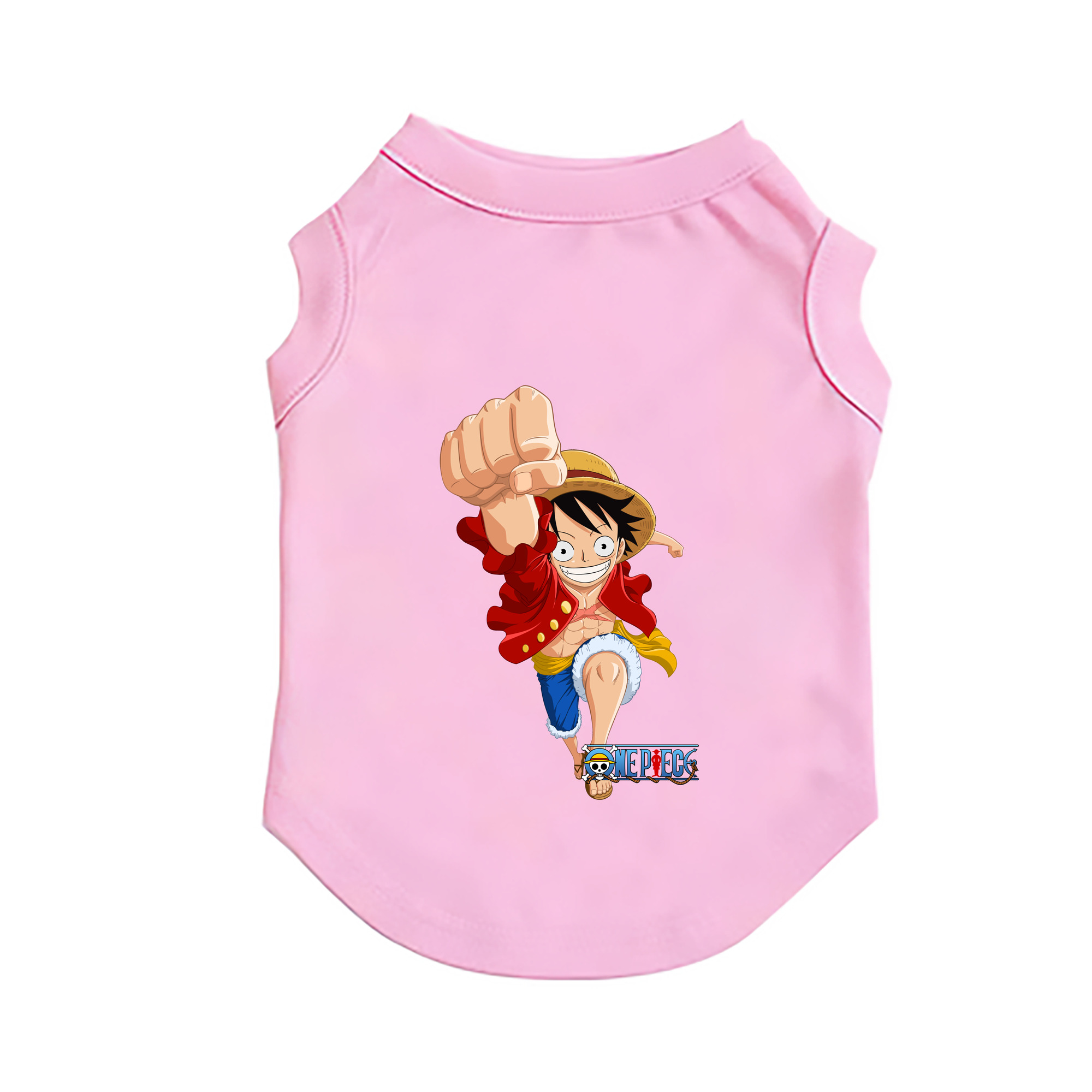 （画像用） ワンピース モンキー・D・ルフィ ONE PIECE Monkey D. Luffy ペット用ベスト