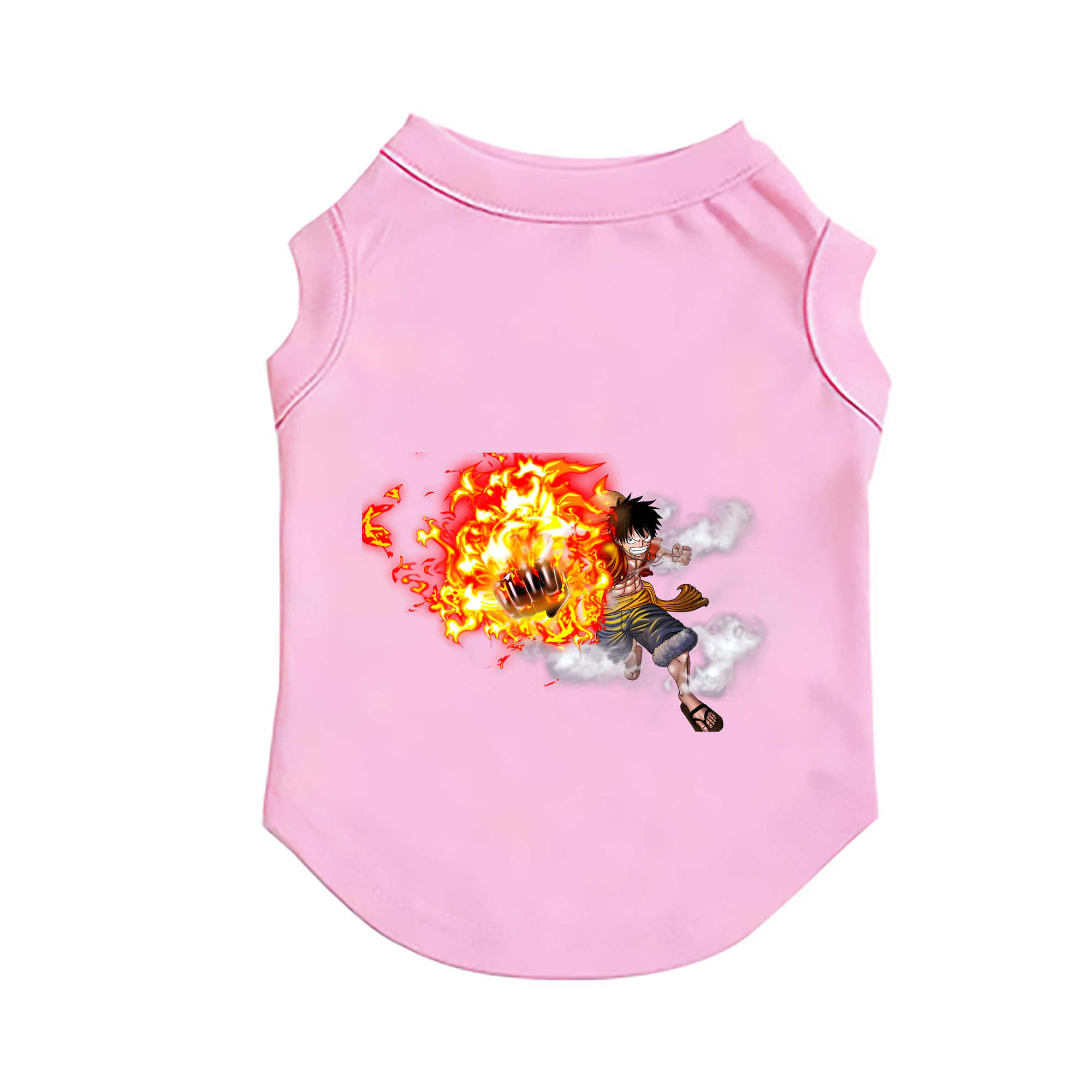 （画像用） ワンピース モンキー・D・ルフィ ONE PIECE Monkey D. Luffy ペット用ベスト