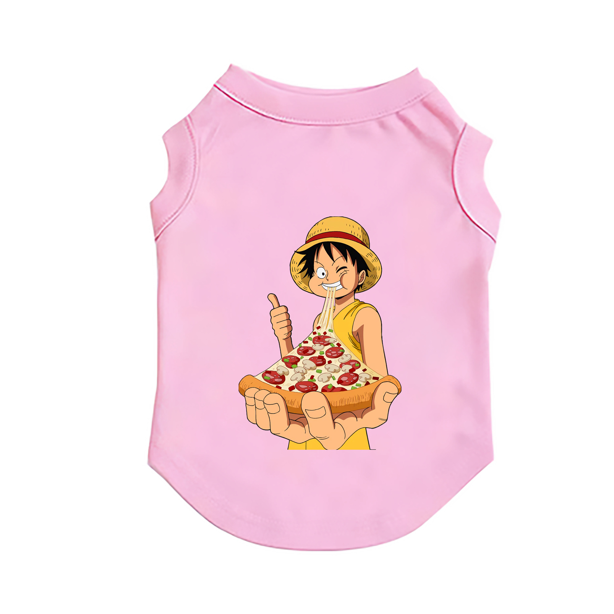 （画像用） ワンピース モンキー・D・ルフィ ONE PIECE Monkey D. Luffy ペット用ベスト