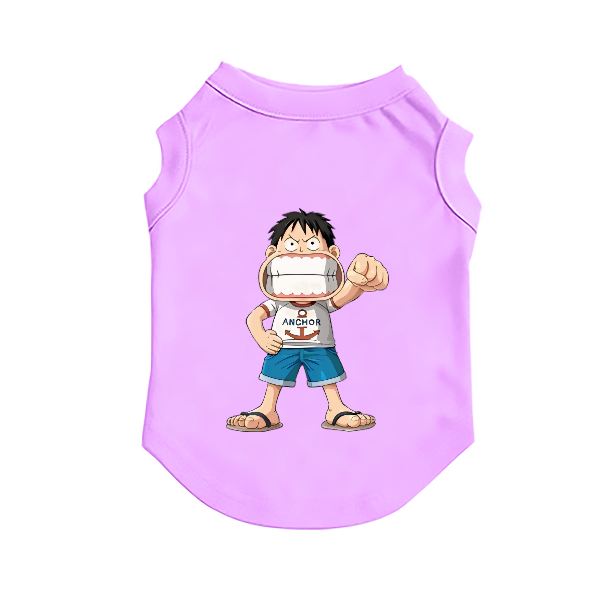 （画像用） ワンピース モンキー・D・ルフィ ONE PIECE Monkey D. Luffy ペット用ベスト