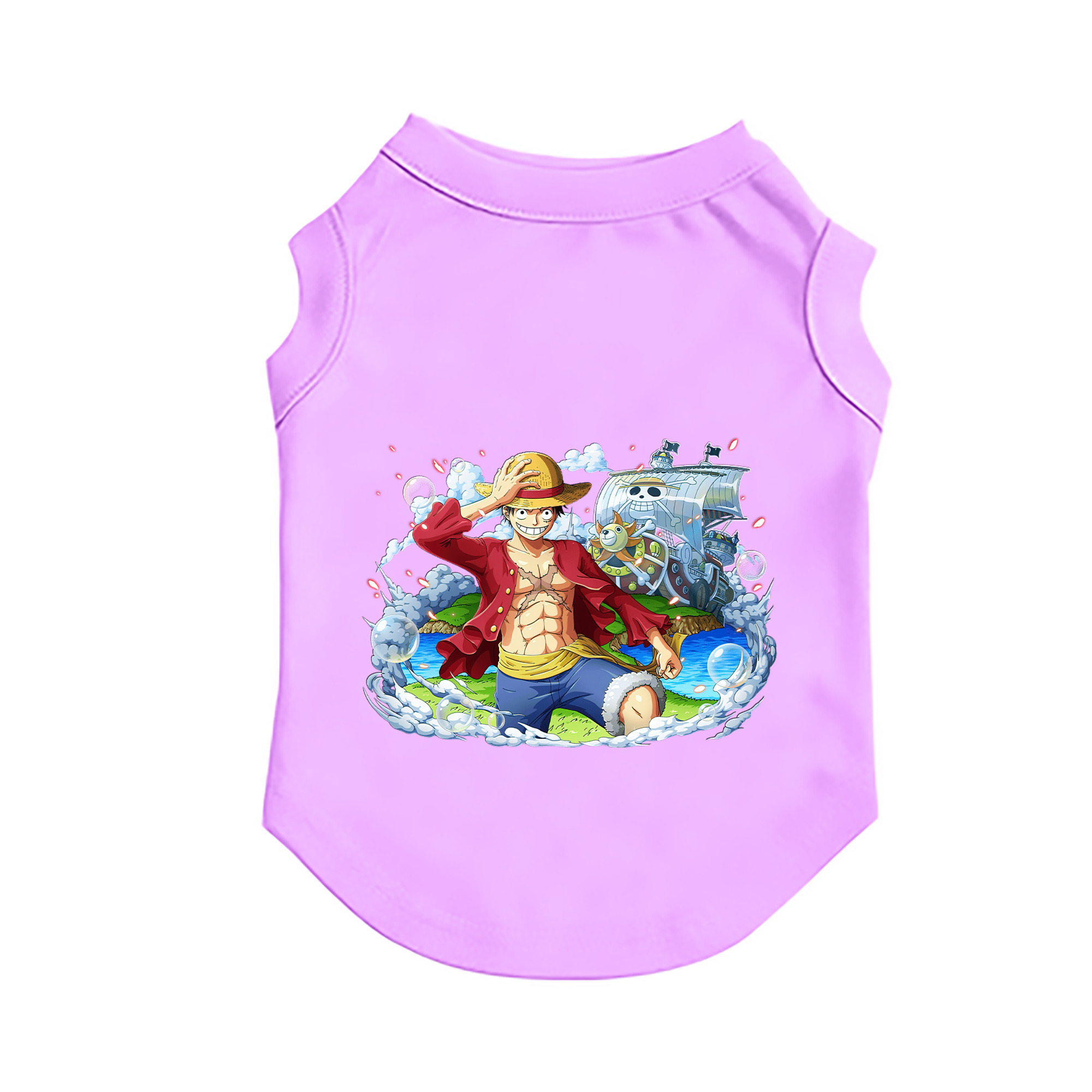 （画像用） ワンピース モンキー・D・ルフィ ONE PIECE Monkey D. Luffy ペット用ベスト