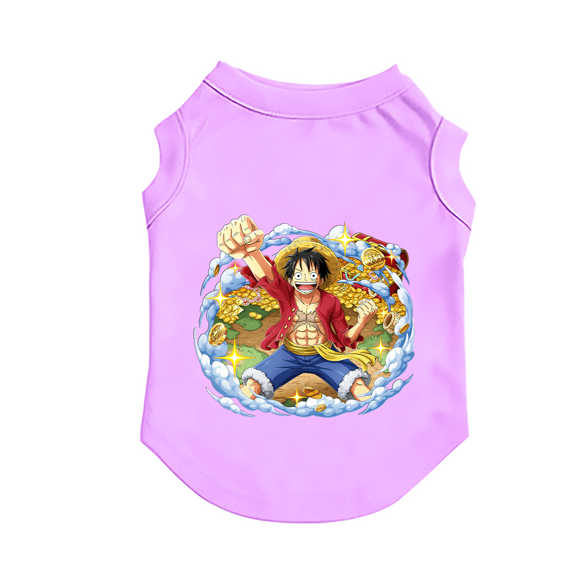 （画像用） ワンピース モンキー・D・ルフィ ONE PIECE Monkey D. Luffy ペット用ベスト