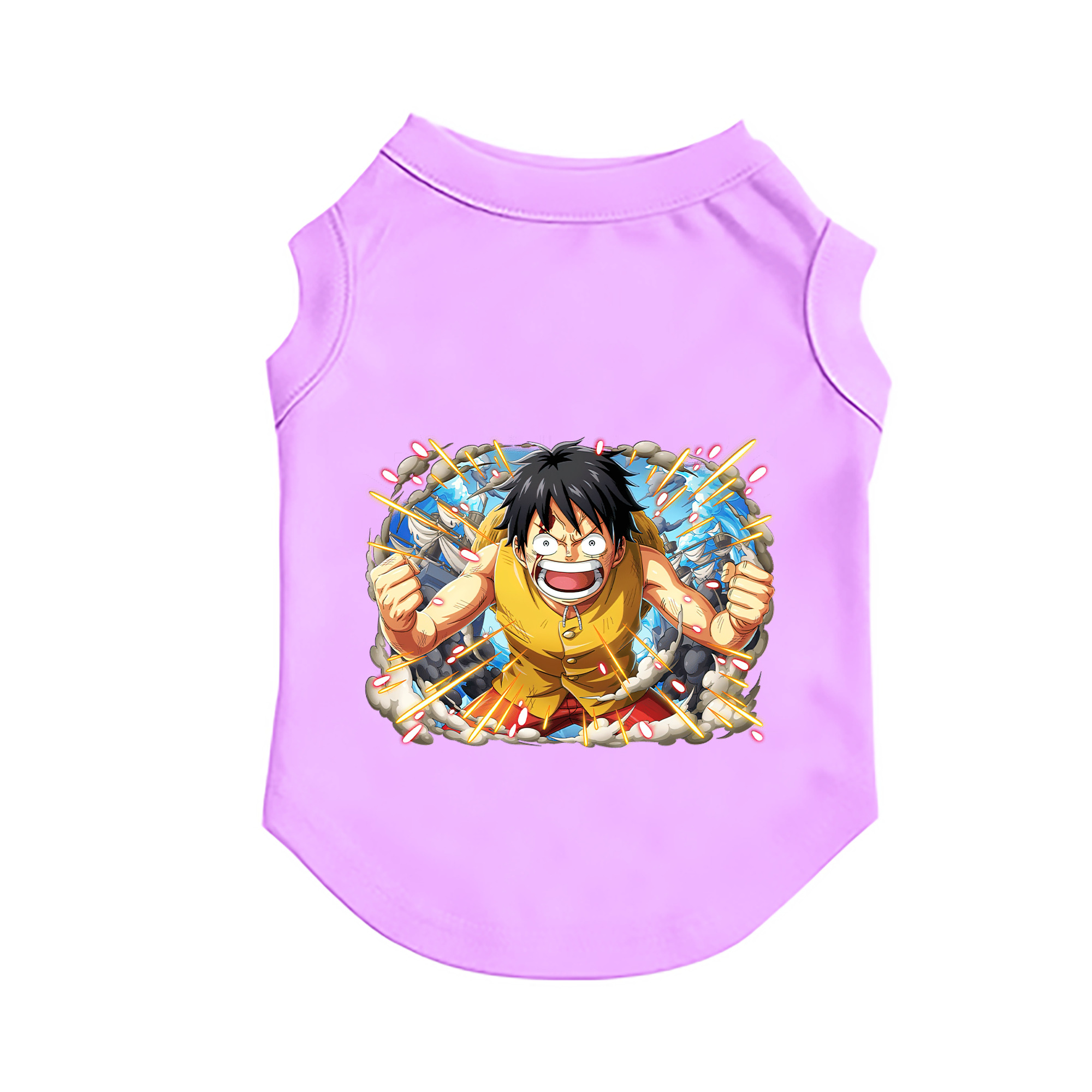 （画像用） ワンピース モンキー・D・ルフィ ONE PIECE Monkey D. Luffy ペット用ベスト