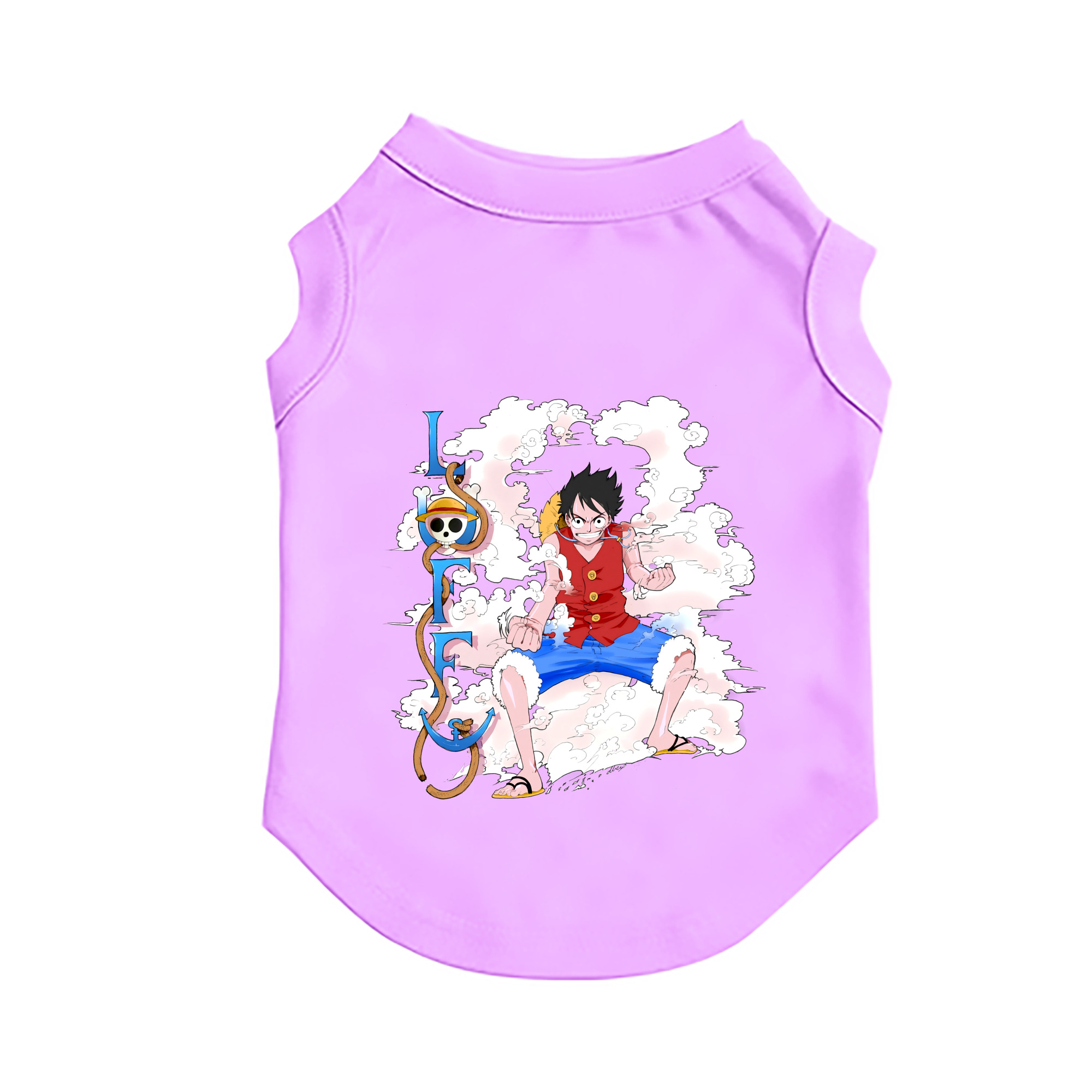 （画像用） ワンピース モンキー・D・ルフィ ONE PIECE Monkey D. Luffy ペット用ベスト