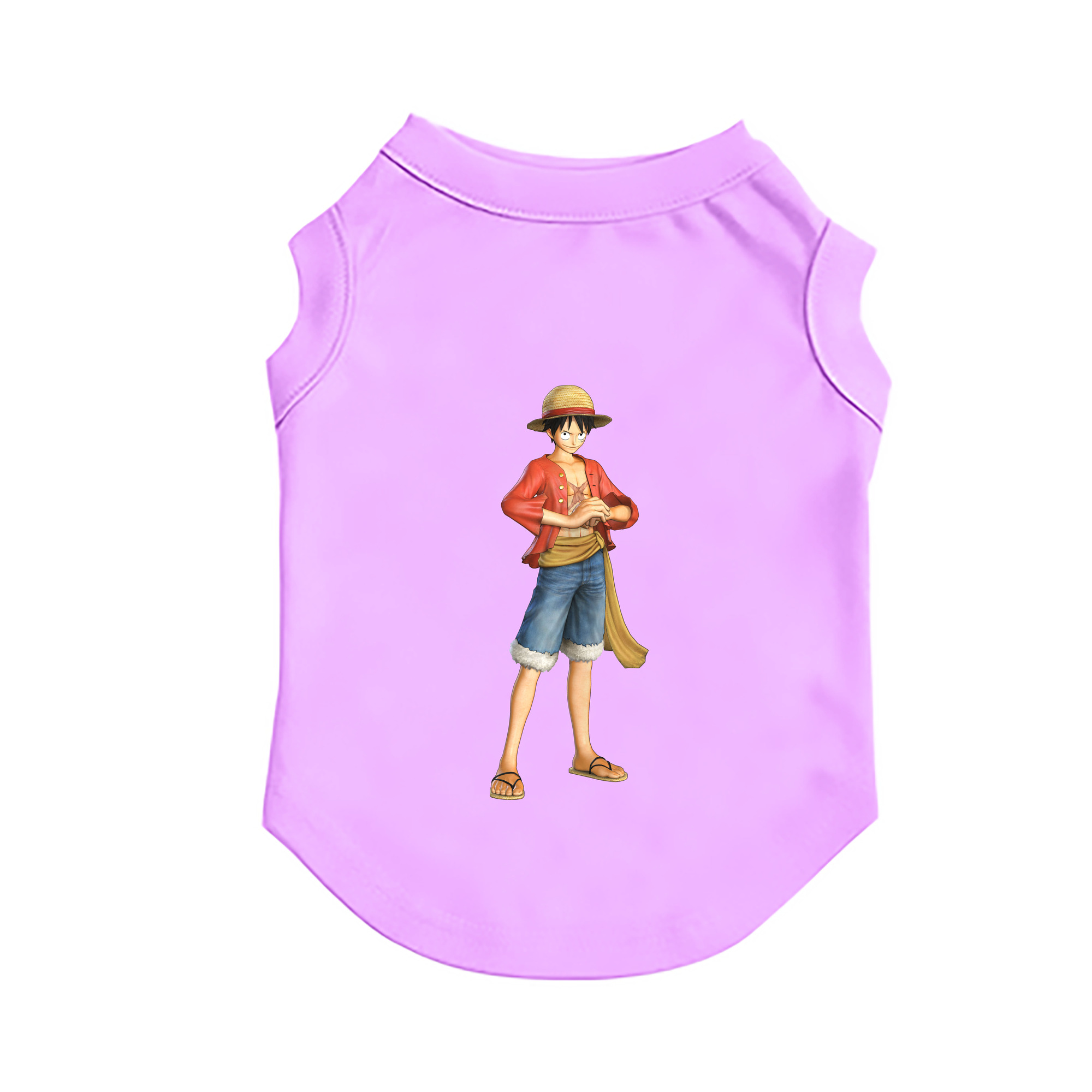 （画像用） ワンピース モンキー・D・ルフィ ONE PIECE Monkey D. Luffy ペット用ベスト