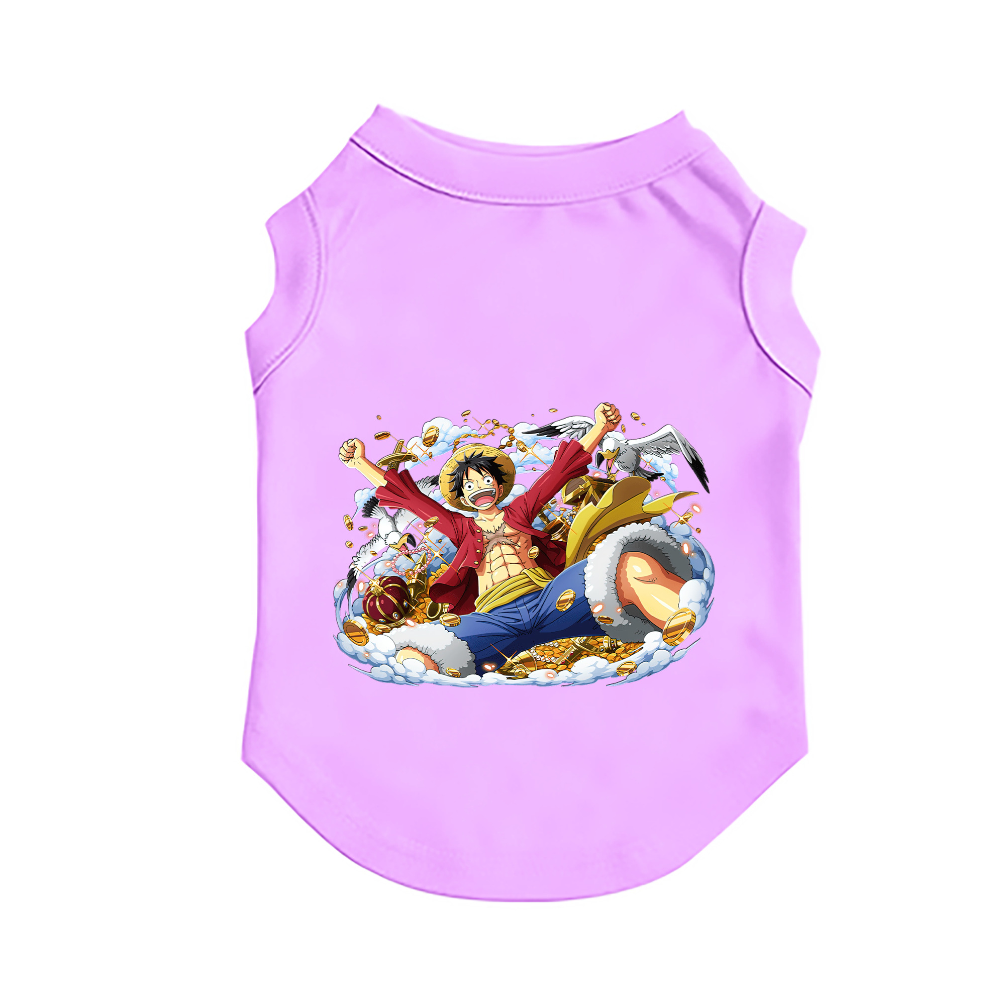 （画像用） ワンピース モンキー・D・ルフィ ONE PIECE Monkey D. Luffy ペット用ベスト