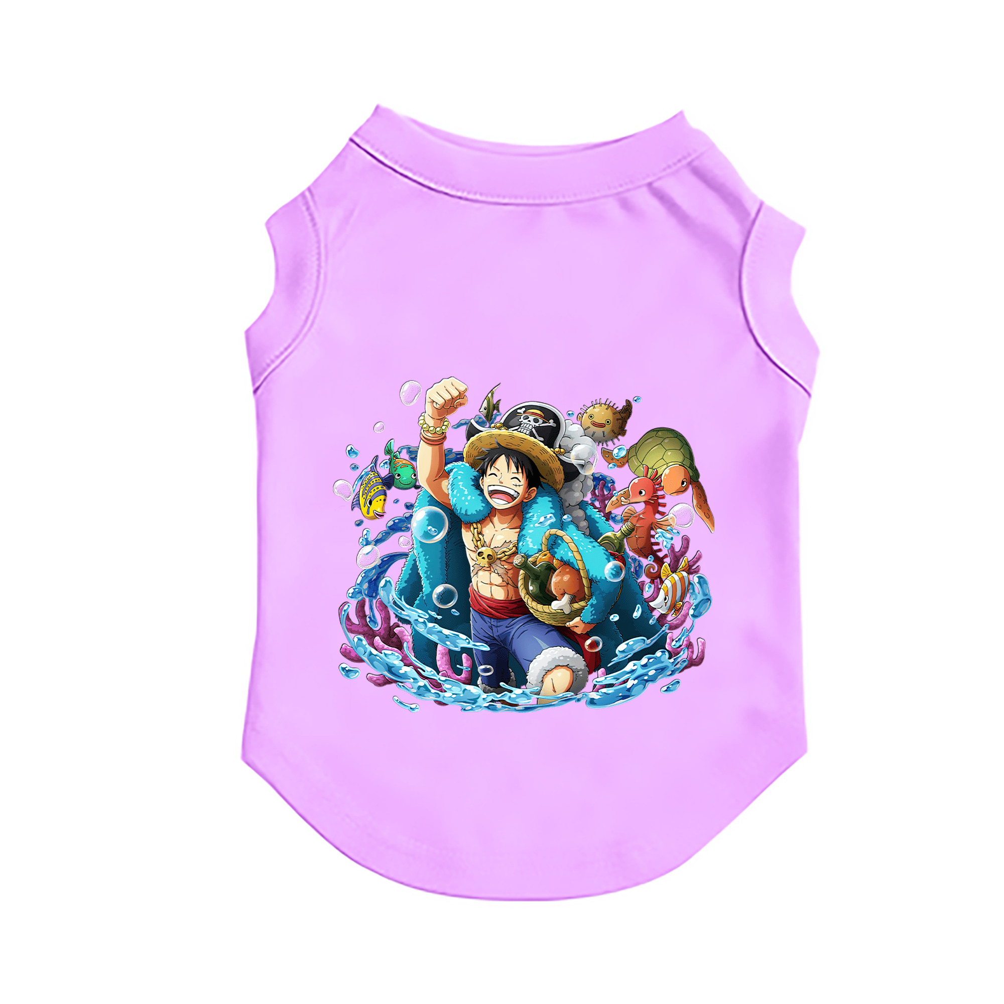 （画像用） ワンピース モンキー・D・ルフィ ONE PIECE Monkey D. Luffy ペット用ベスト