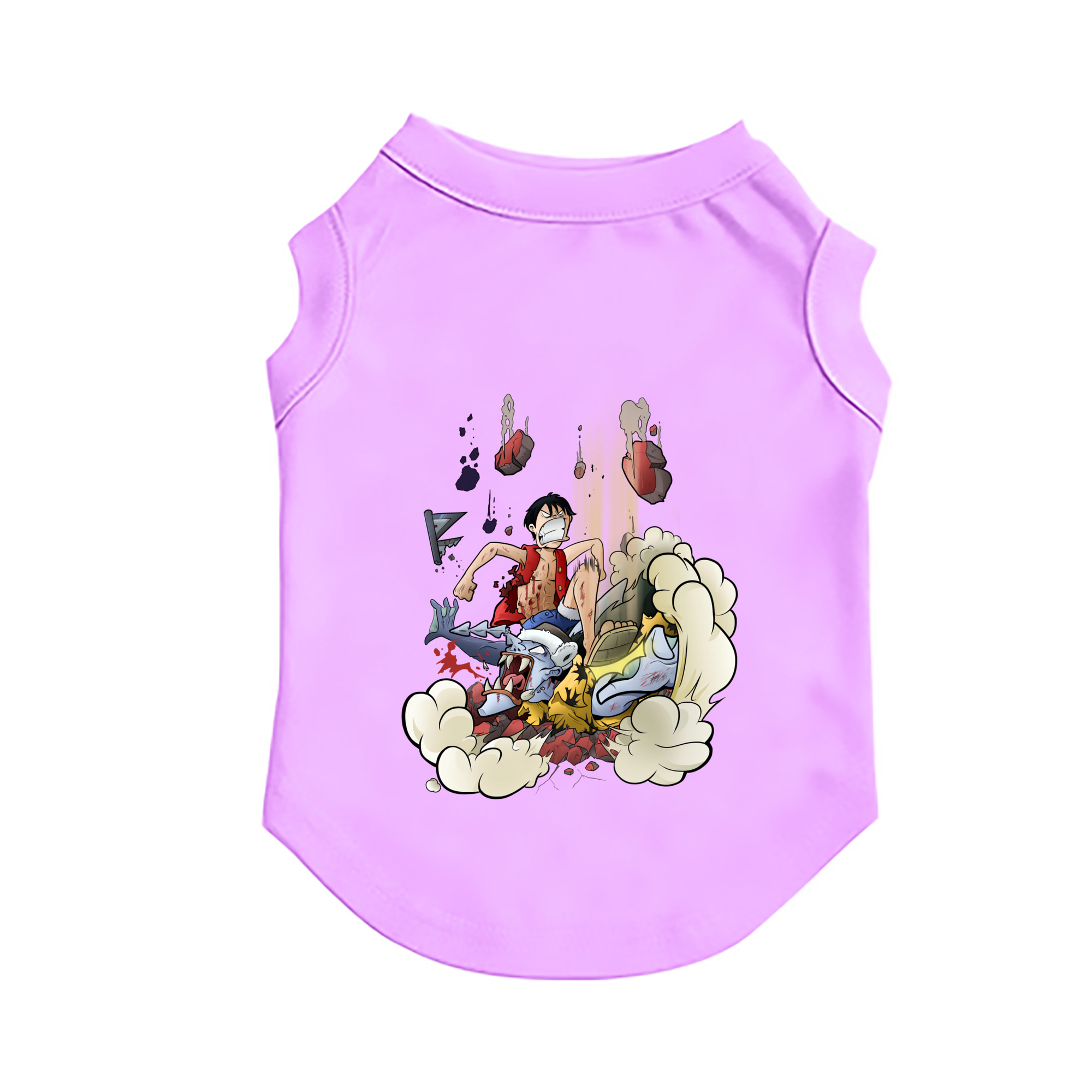 （画像用） ワンピース モンキー・D・ルフィ ONE PIECE Monkey D. Luffy ペット用ベスト