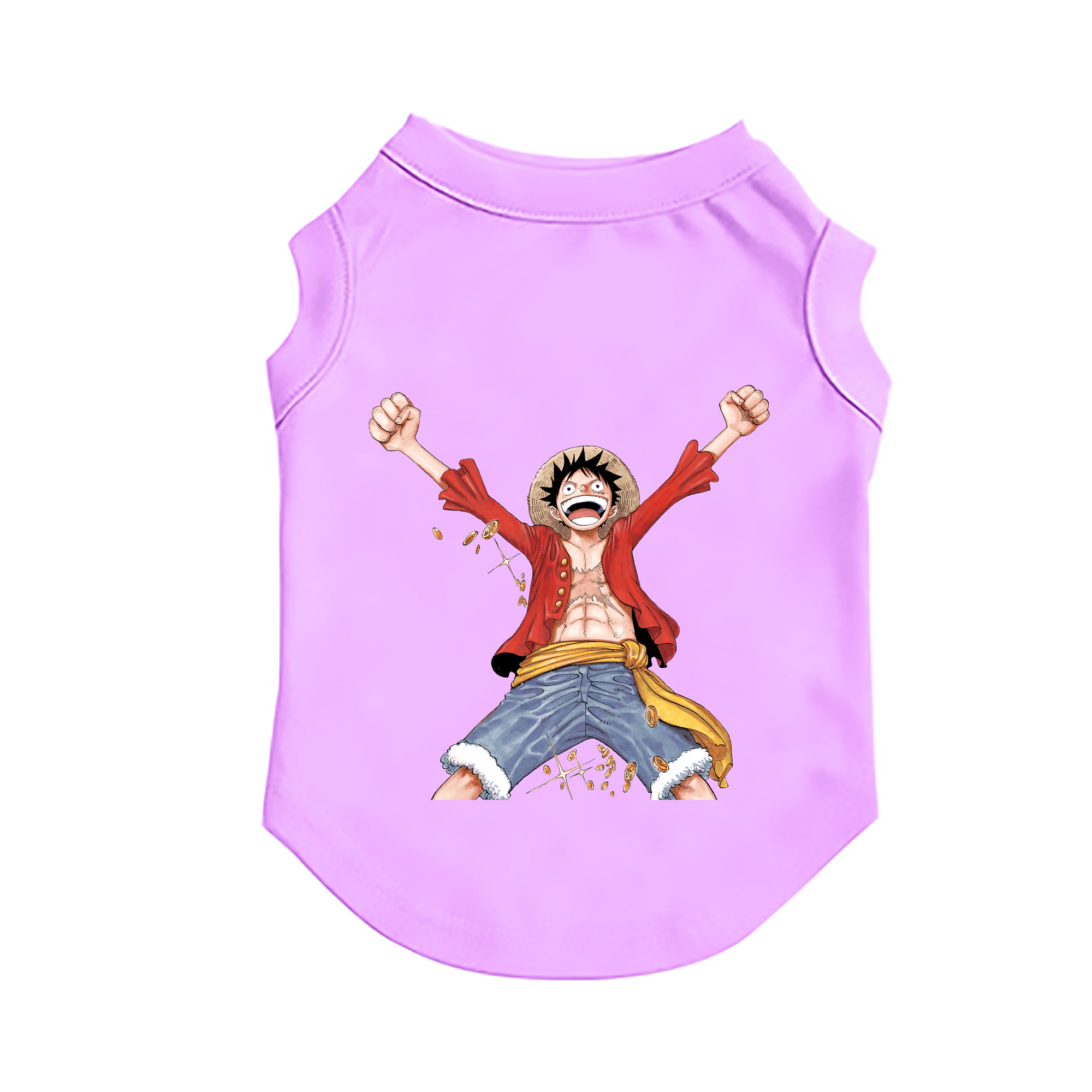 （画像用） ワンピース モンキー・D・ルフィ ONE PIECE Monkey D. Luffy ペット用ベスト