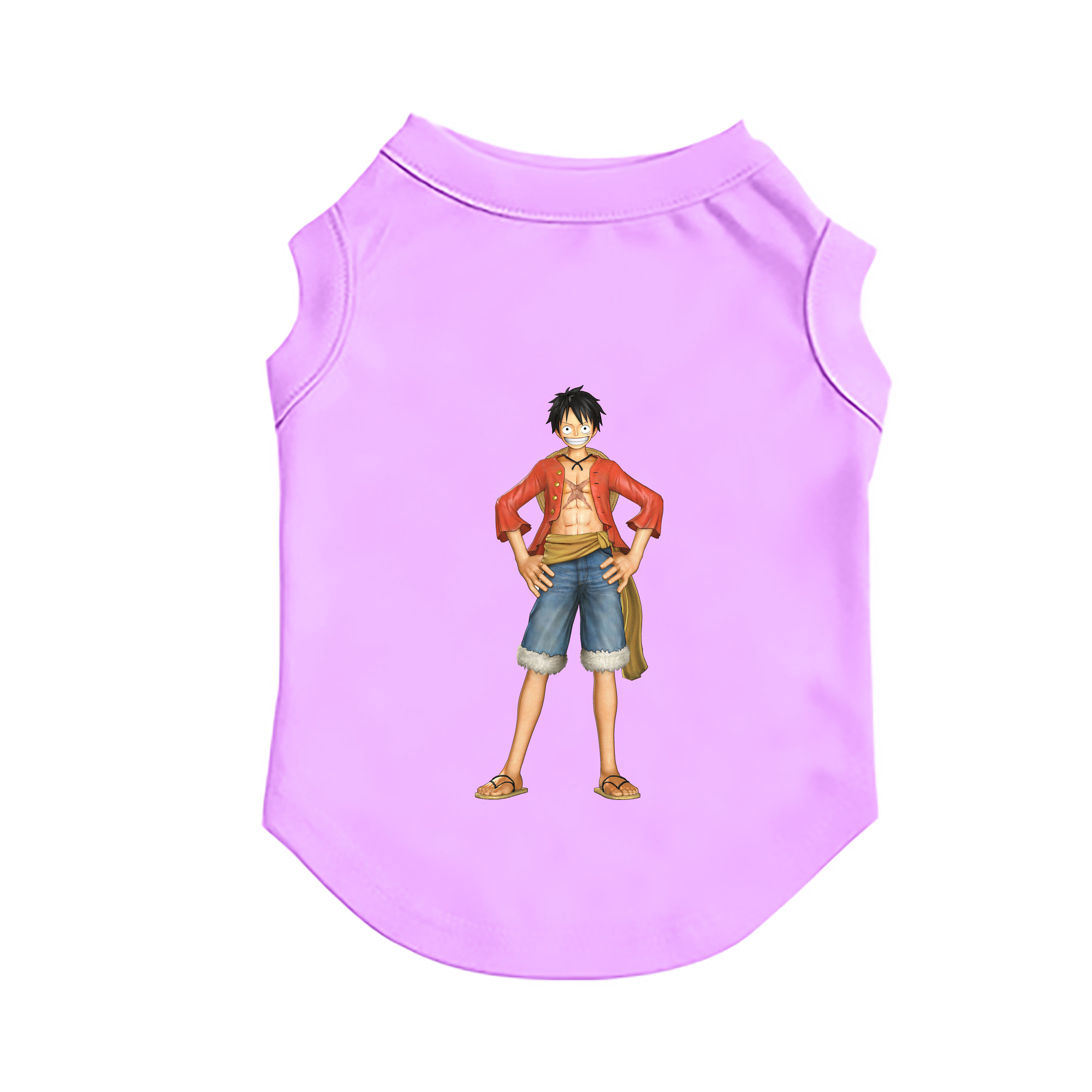 （画像用） ワンピース モンキー・D・ルフィ ONE PIECE Monkey D. Luffy ペット用ベスト