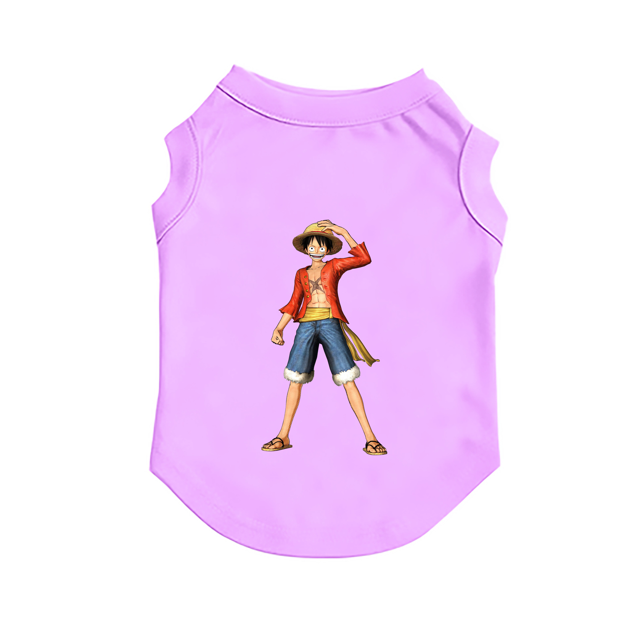 （画像用） ワンピース モンキー・D・ルフィ ONE PIECE Monkey D. Luffy ペット用ベスト