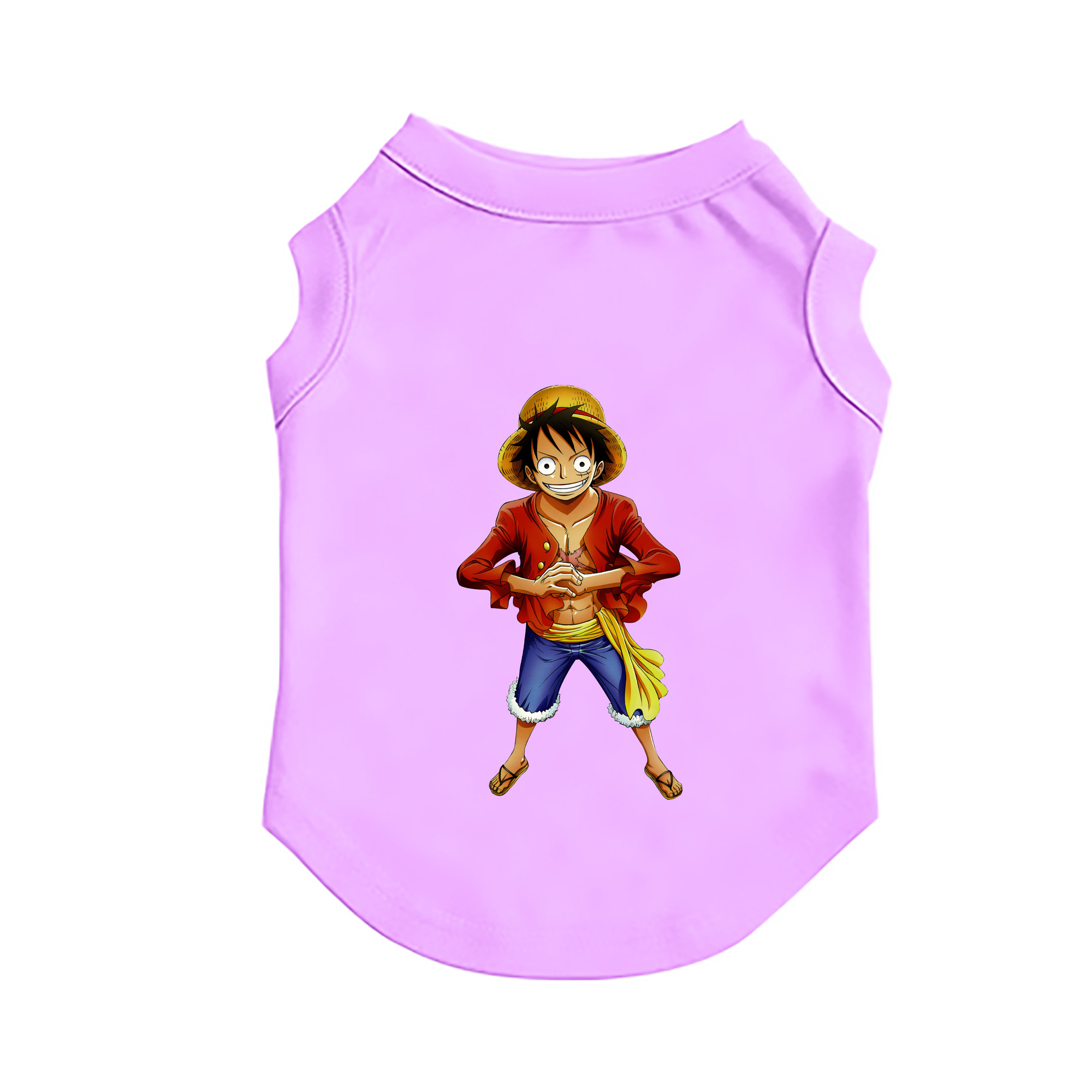 （画像用） ワンピース モンキー・D・ルフィ ONE PIECE Monkey D. Luffy ペット用ベスト