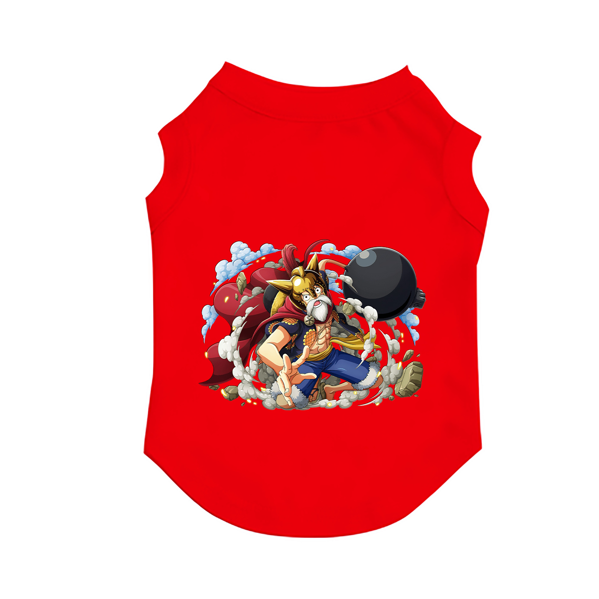 （画像用） ワンピース モンキー・D・ルフィ ONE PIECE Monkey D. Luffy ペット用ベスト