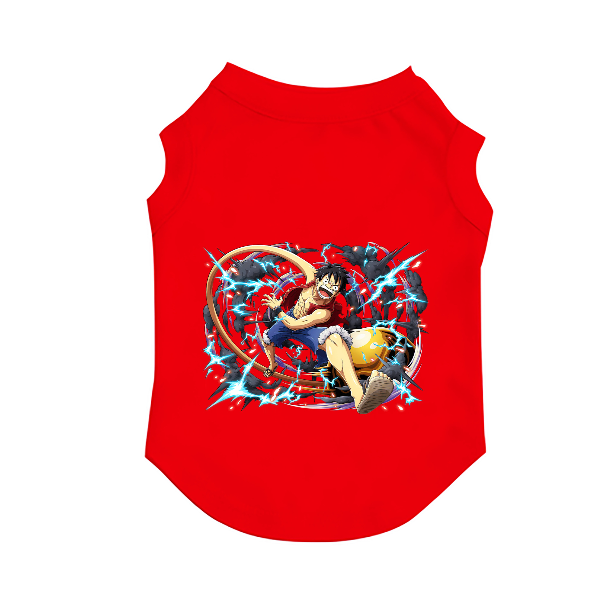（画像用） ワンピース モンキー・D・ルフィ ONE PIECE Monkey D. Luffy ペット用ベスト
